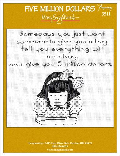 5 Million Dollars Counted Cross Stitch Kit - Image 2