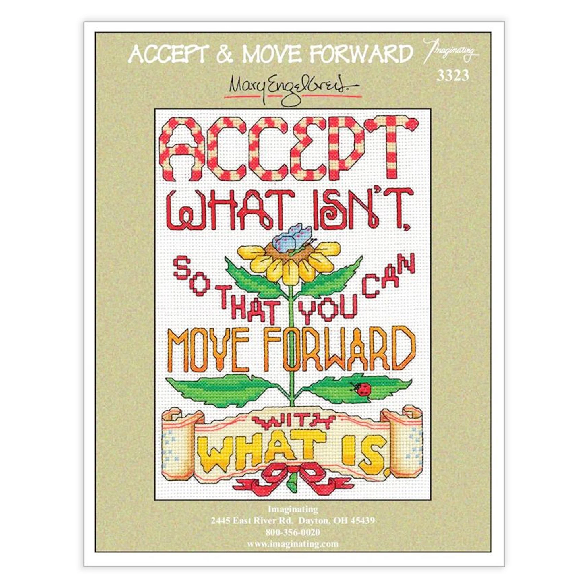 Accept Counted Cross Stitch Leaflet - Image 2