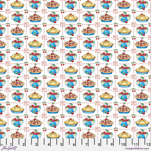 American as Cherry Pie Fabric - Image 2