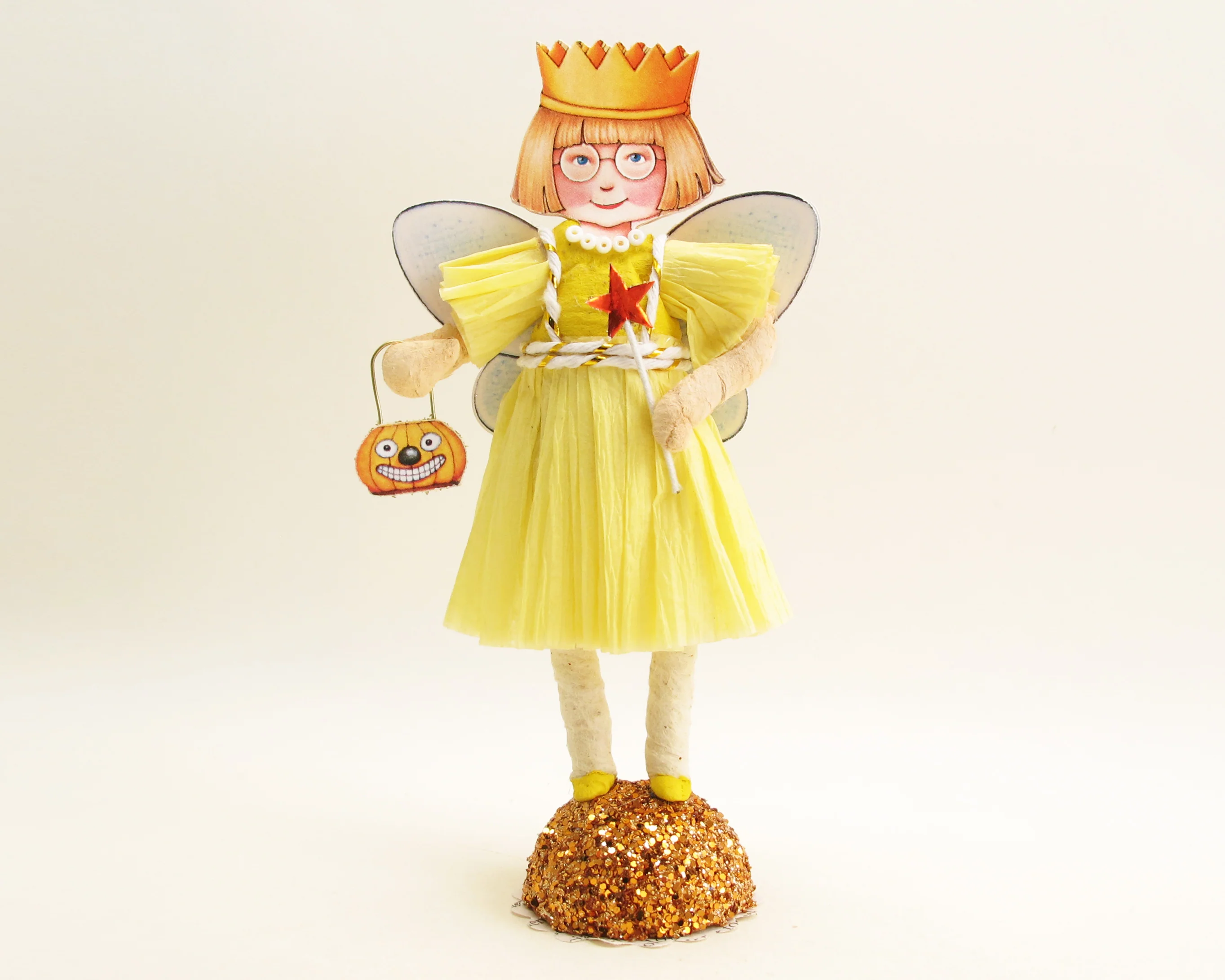 Ann Estelle Yellow Fairy Halloween Figure - Image 3