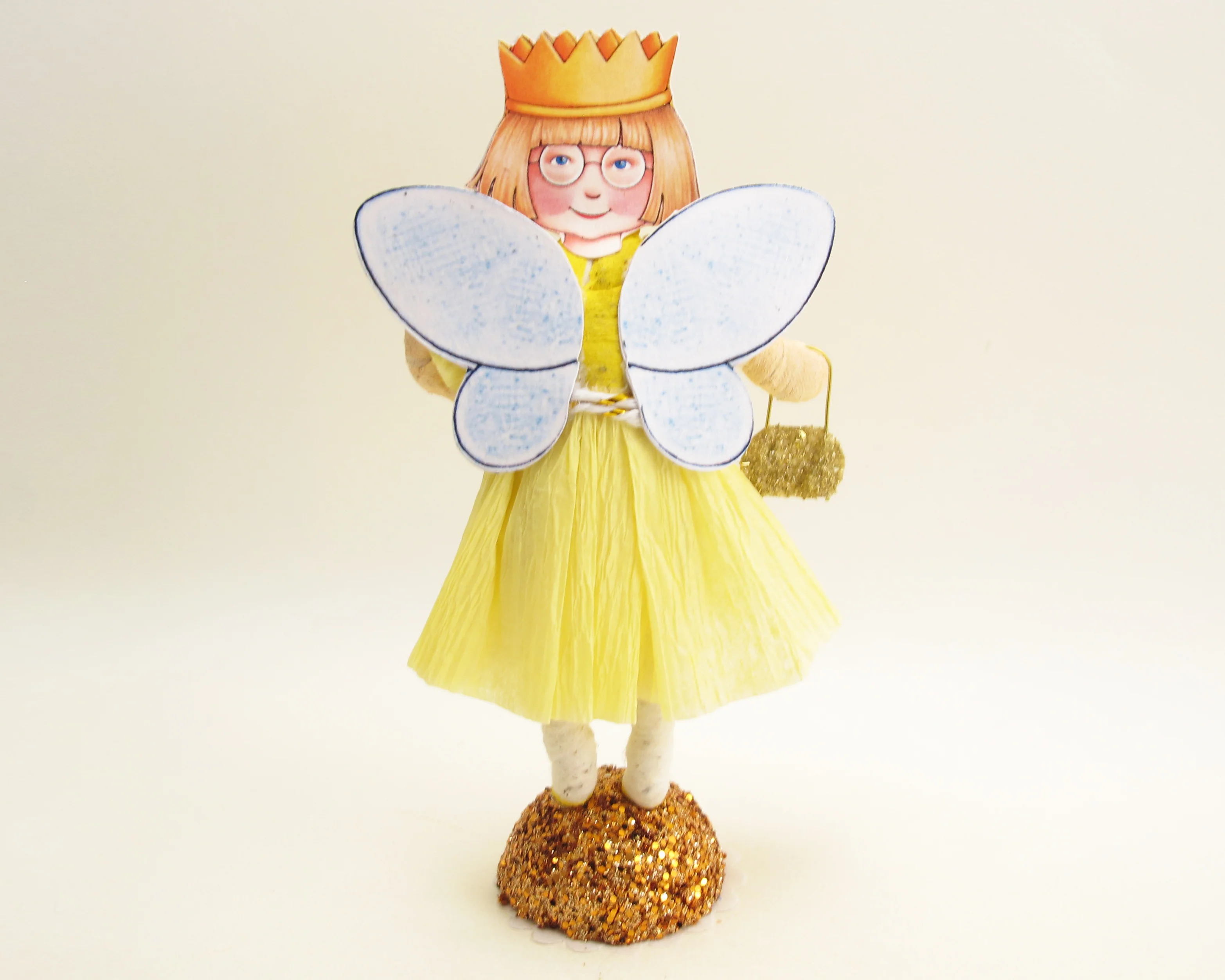 Ann Estelle Yellow Fairy Halloween Figure - Image 4