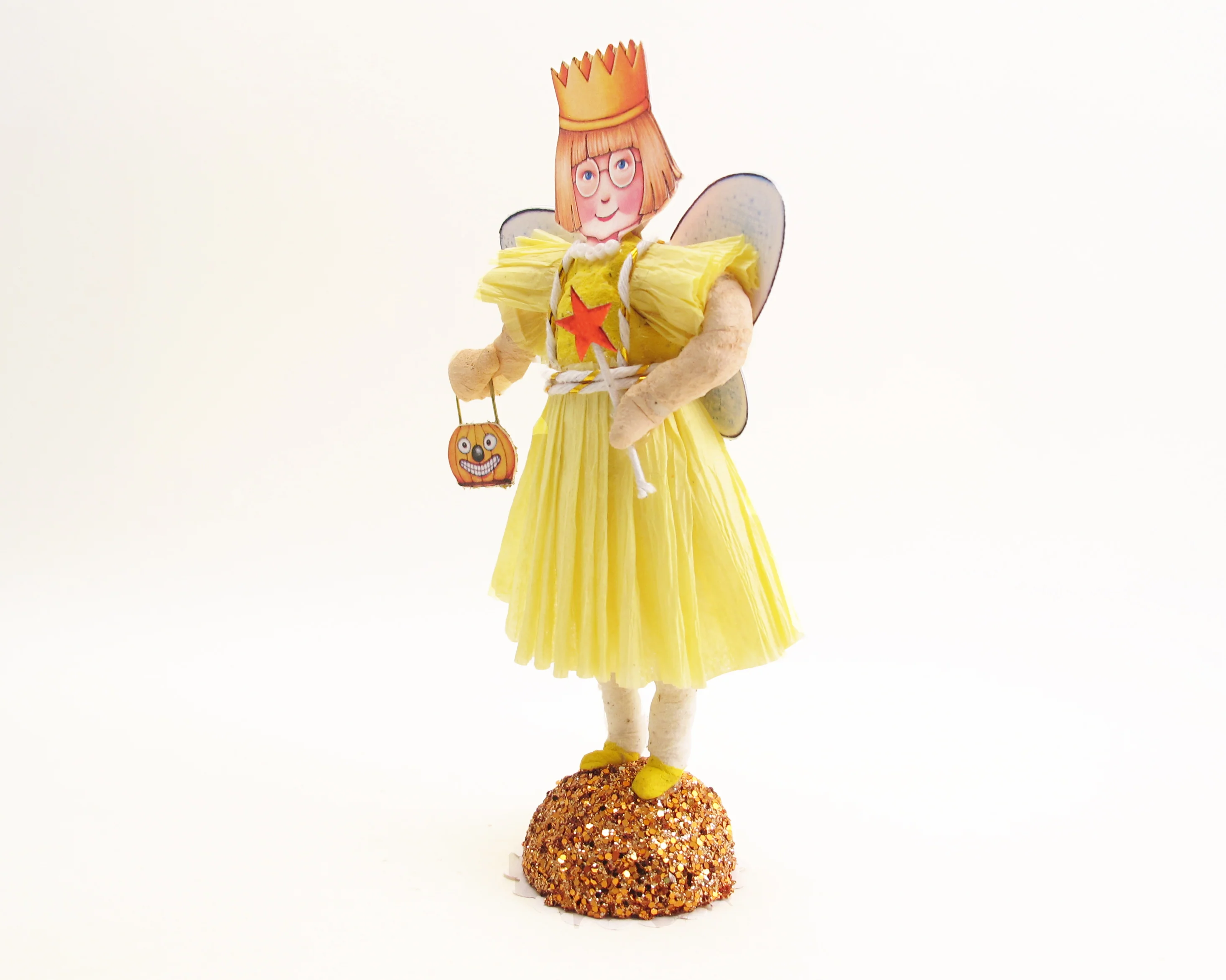 Ann Estelle Yellow Fairy Halloween Figure - Image 5