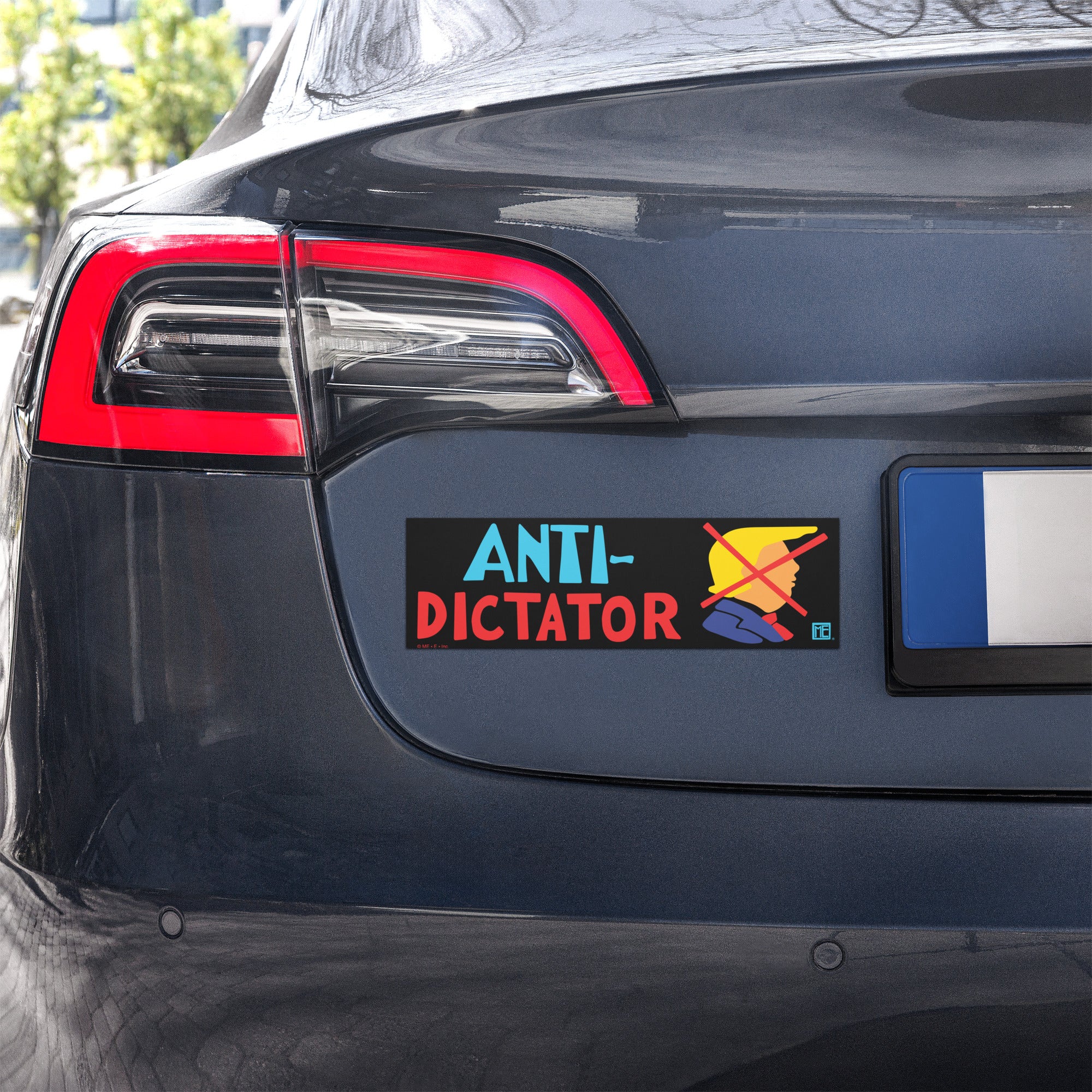 Anti-Dictator Car Magnet - Image 3