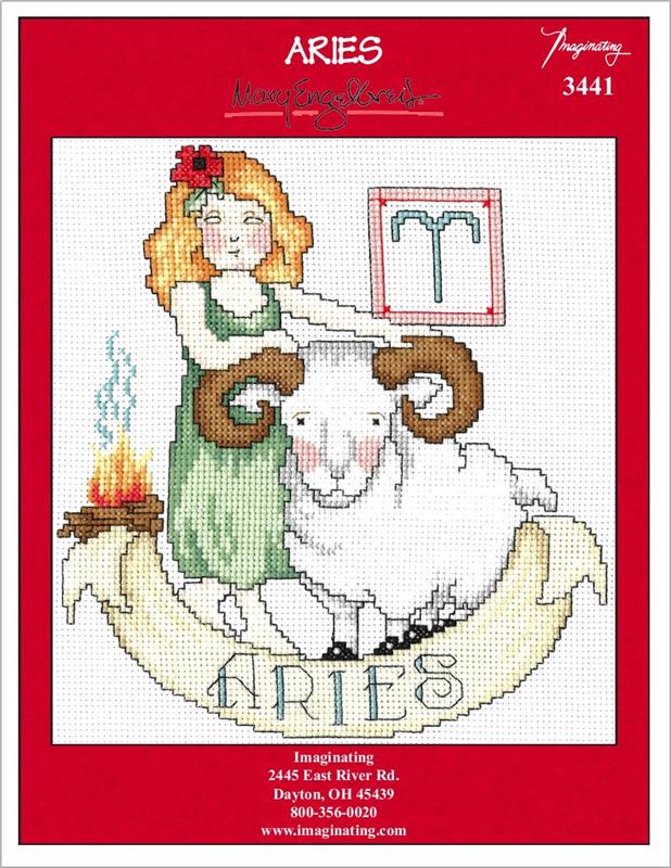 Aries Counted Cross Stitch Leaflet - Image 2