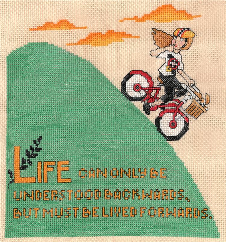 Backwards Counted Cross Stitch Kit