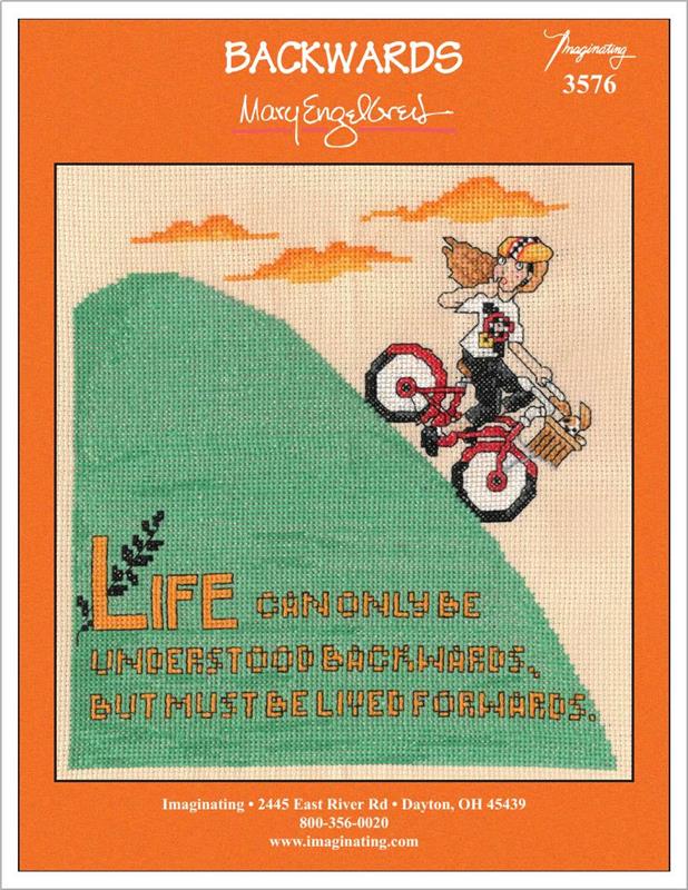 Backwards Counted Cross Stitch Kit - Image 2
