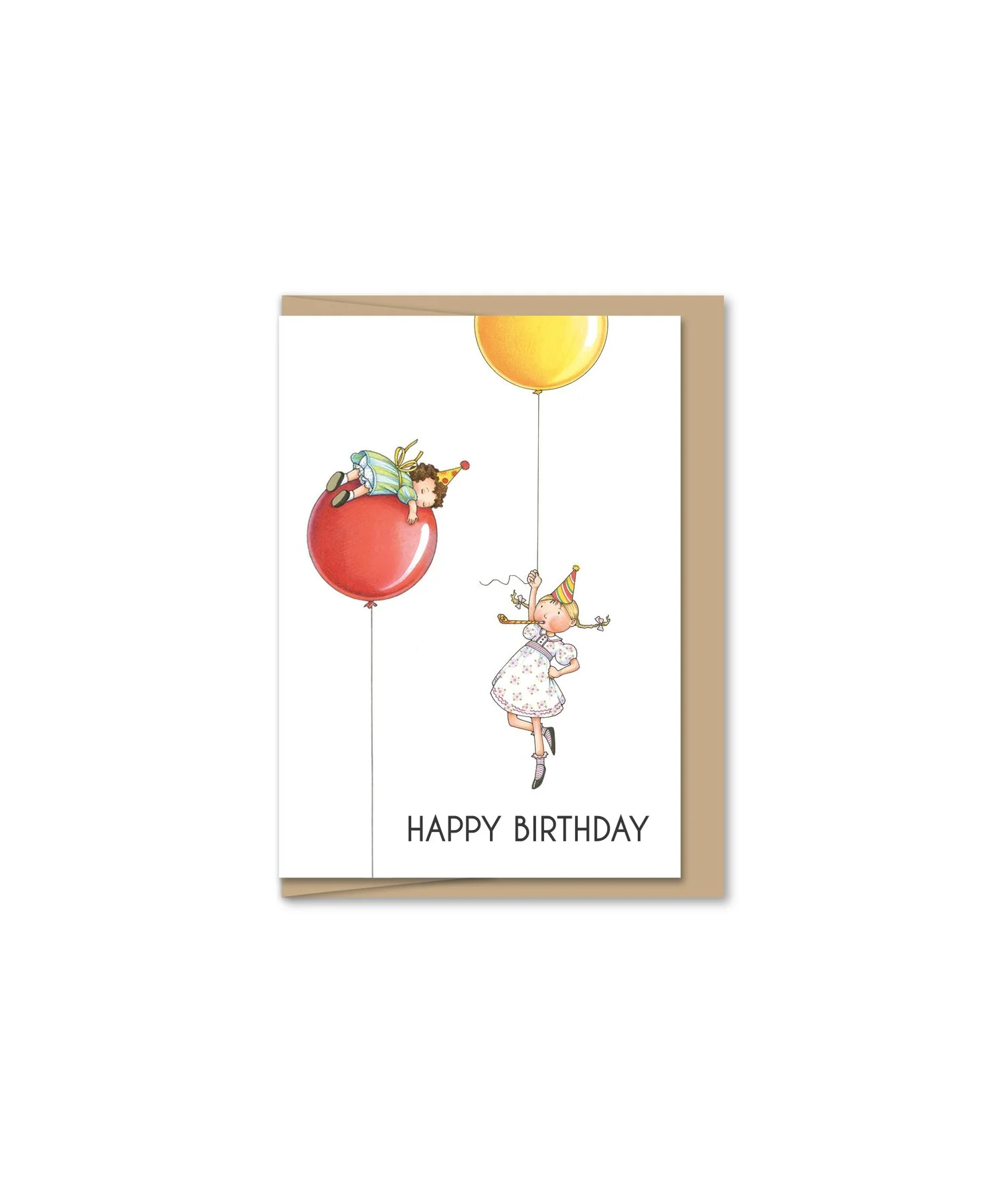 Balloon Ascent Mini Card
