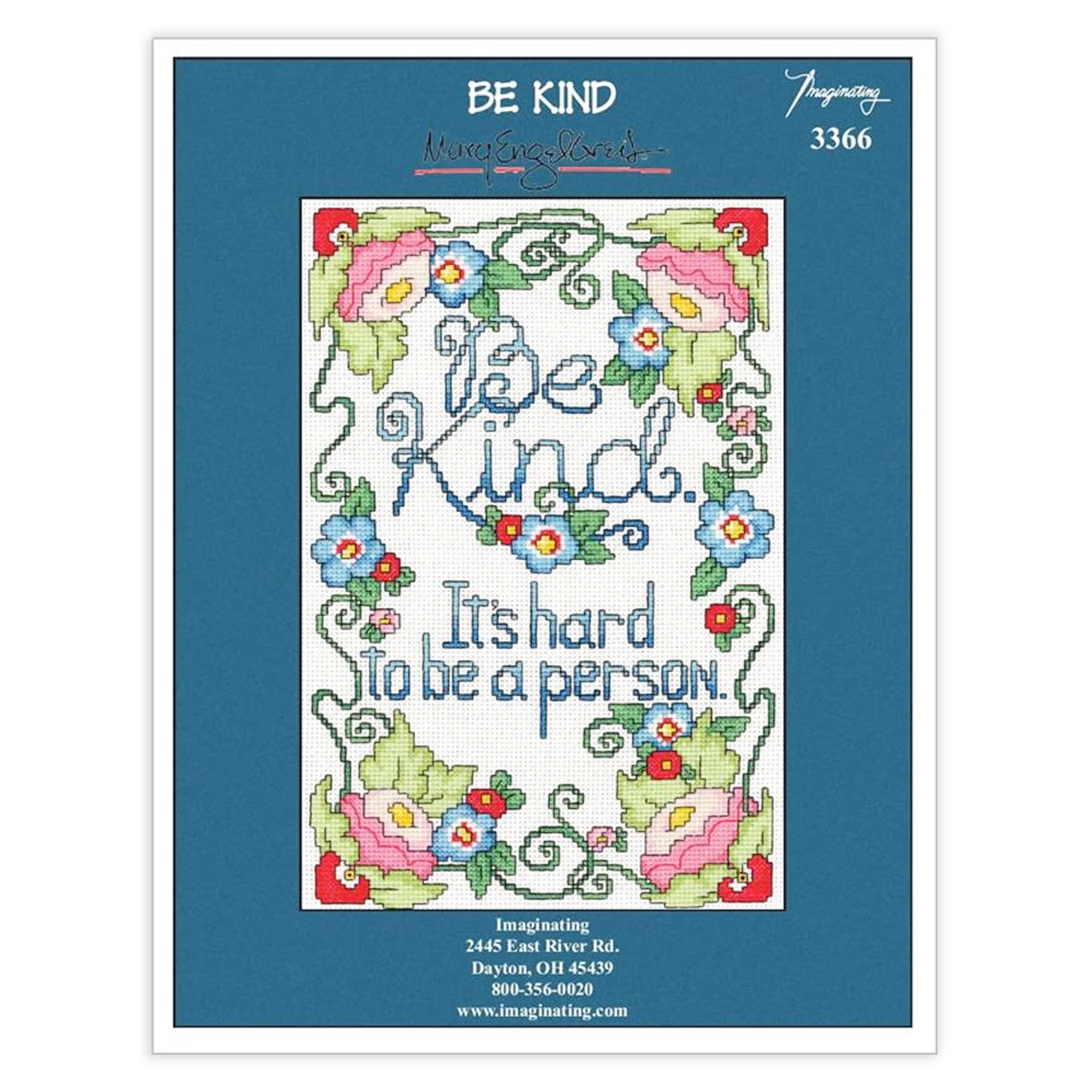 Be Kind Counted Cross Stitch Leaflet - Image 2