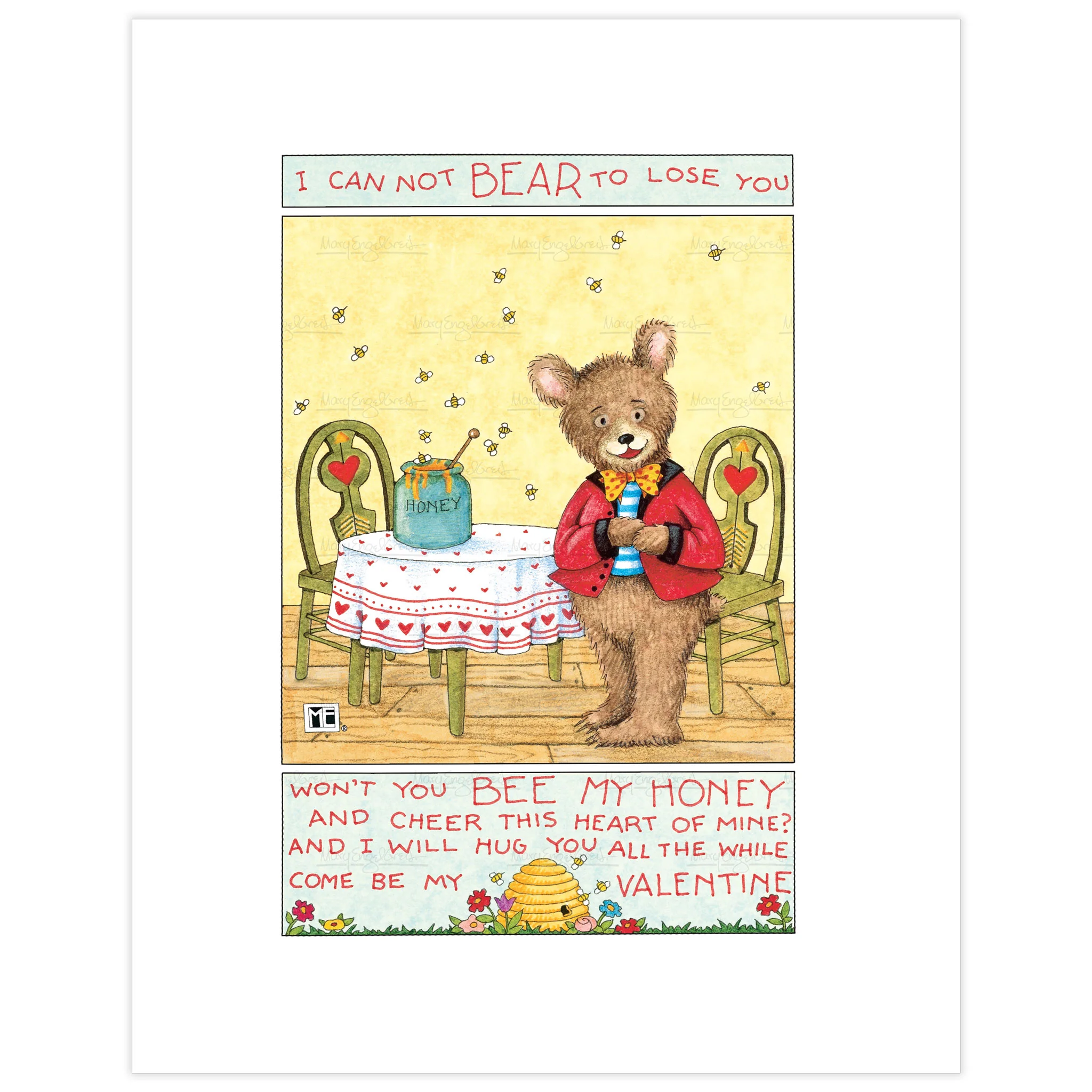 Be My Honey Bear Fine Art Print
