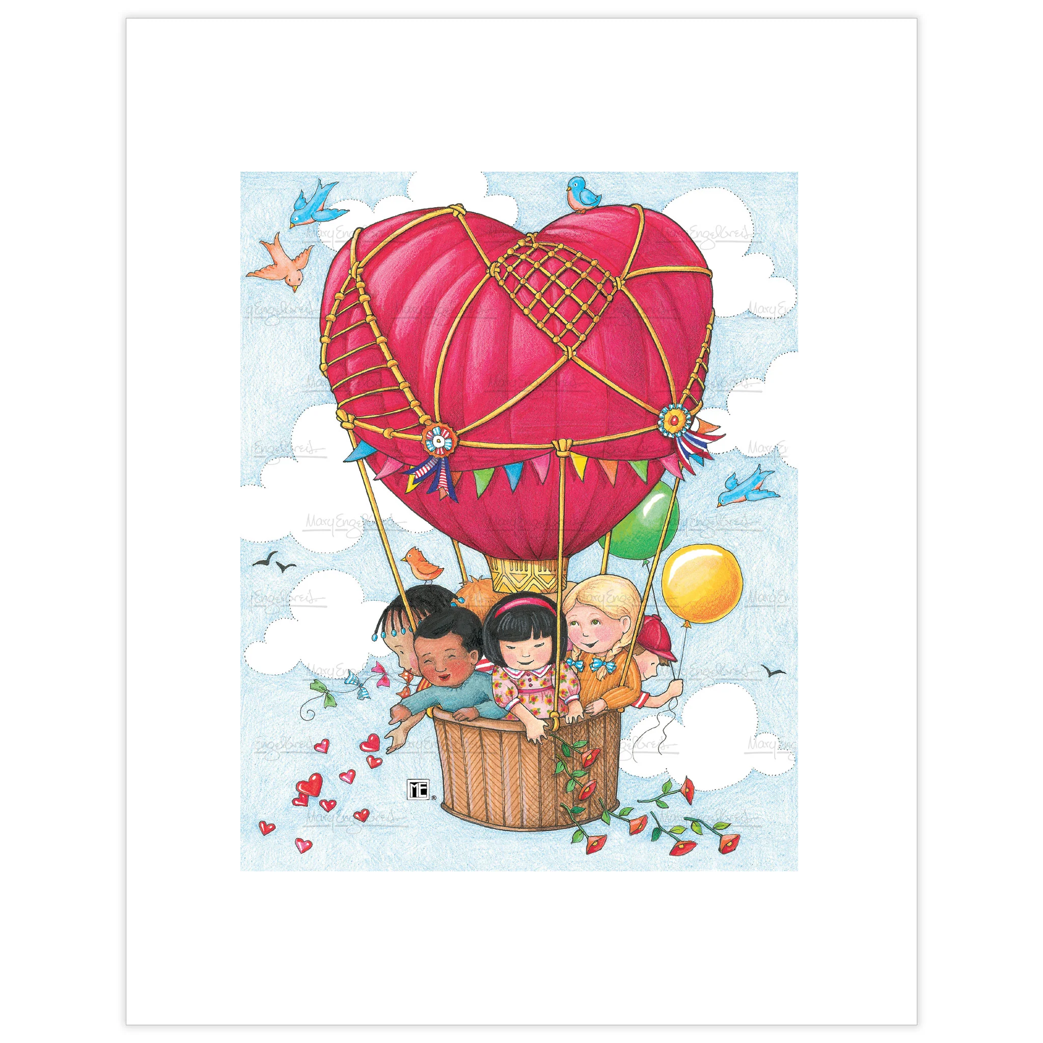 Bless Friends Fine Art Print