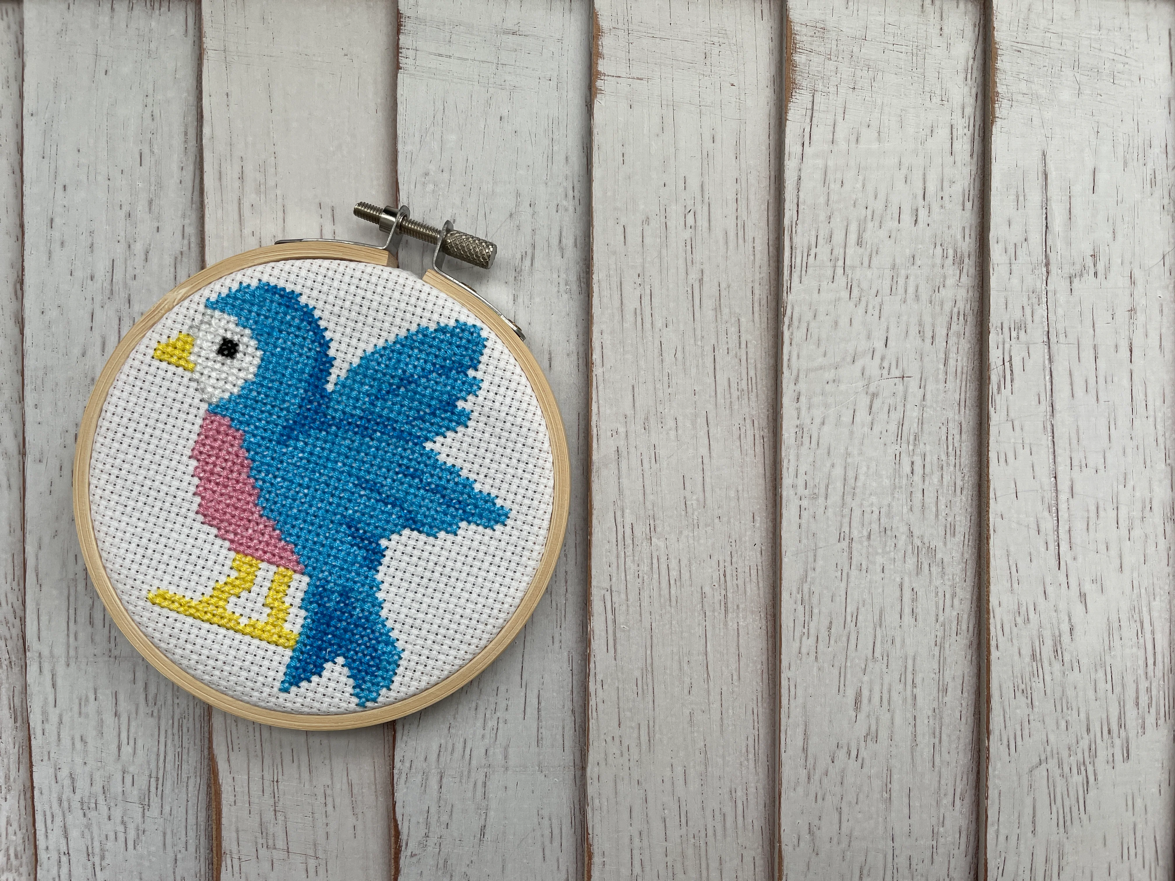Blue Bird Counted Cross Stitch Leaflet - Image 2
