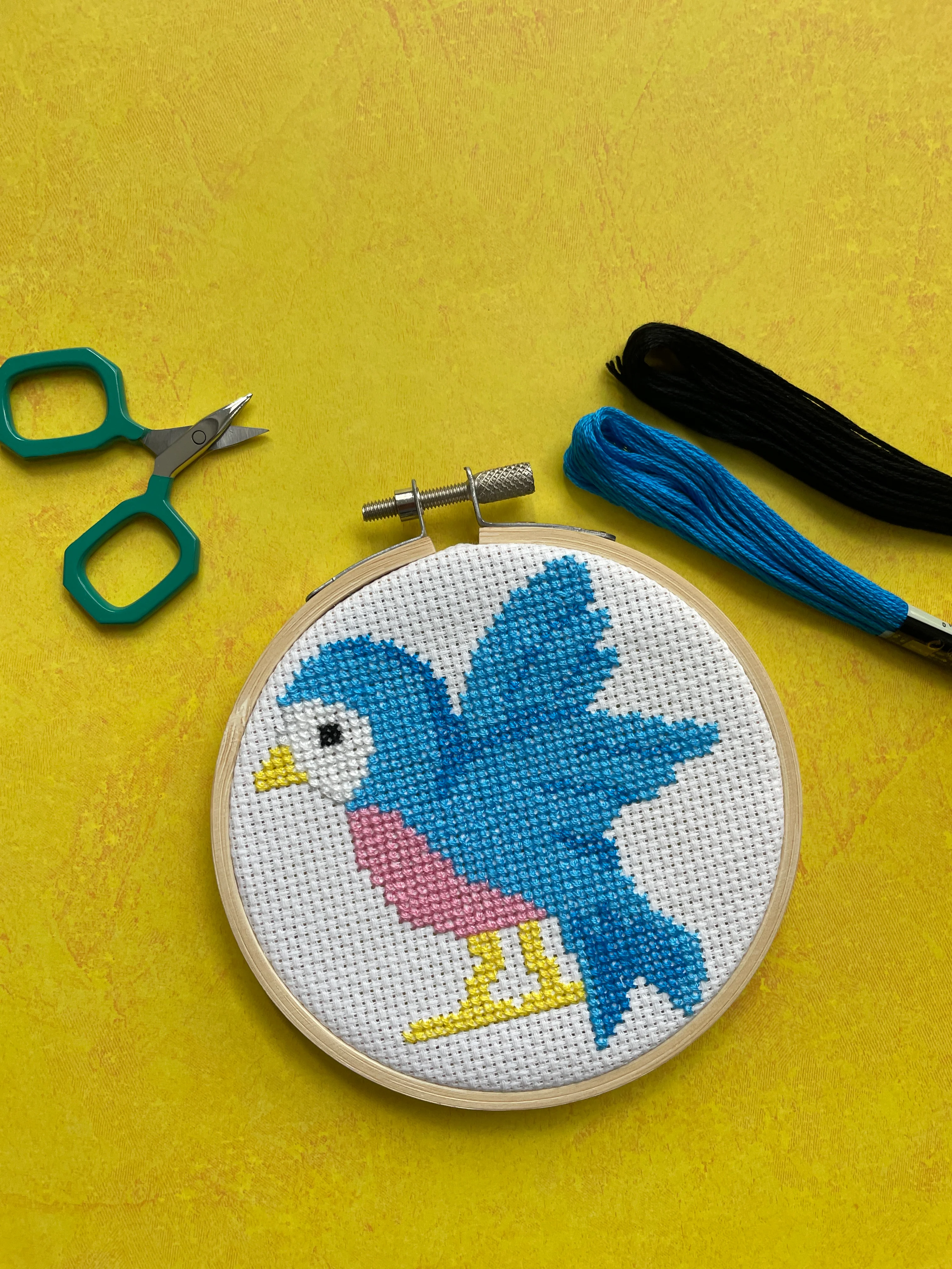 Blue Bird Counted Cross Stitch Leaflet - Image 3