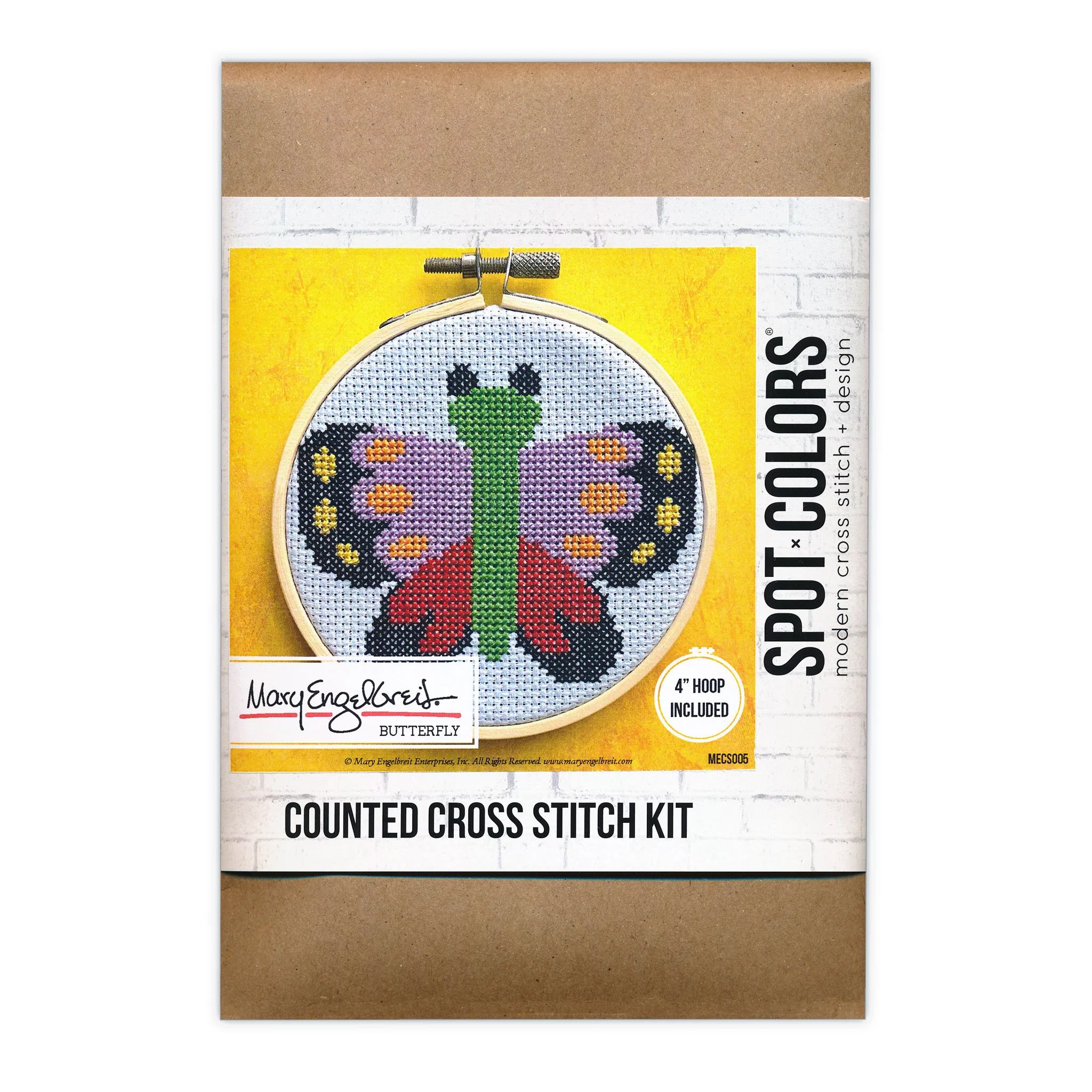 Butterfly Counted Cross Stitch Kit