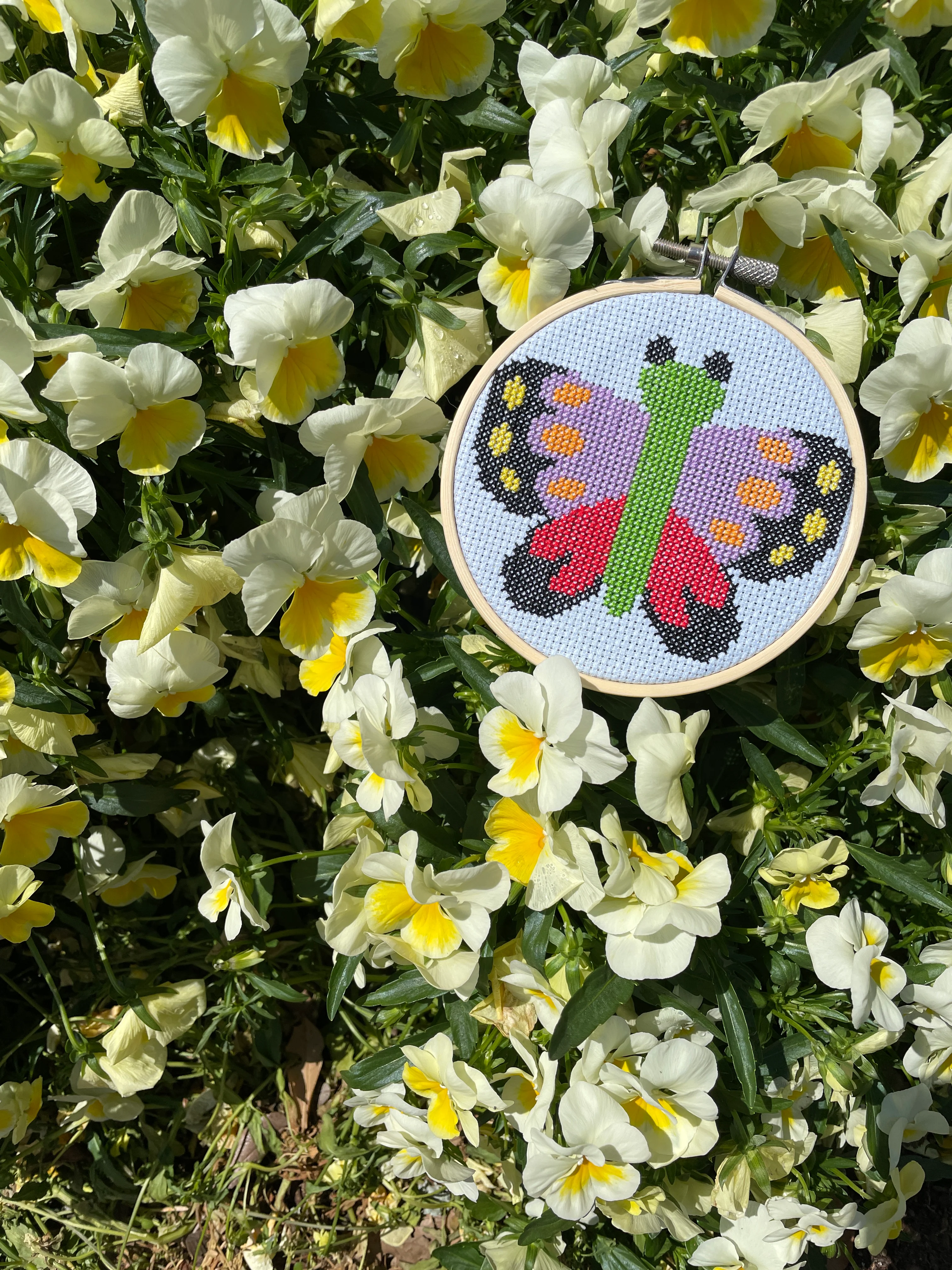 Butterfly Counted Cross Stitch Kit - Image 2