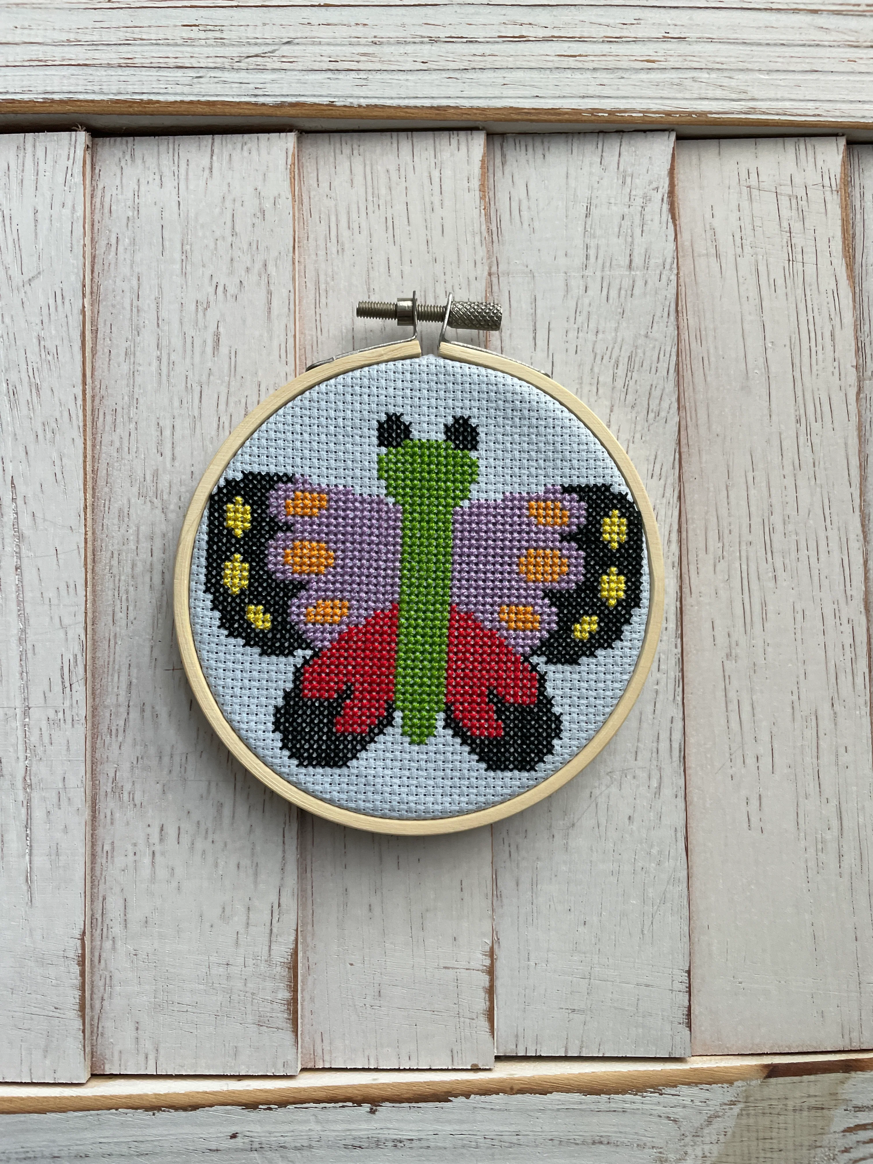 Butterfly Counted Cross Stitch Kit - Image 3