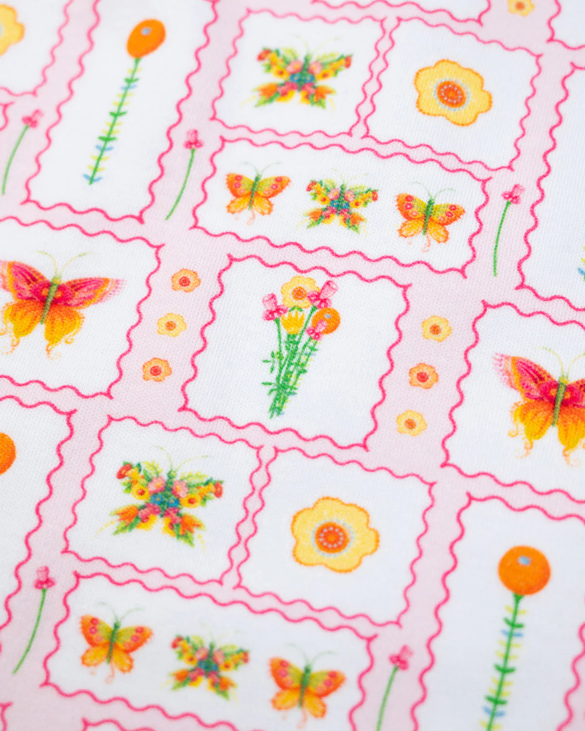 Butterfly Garden Smocked Jenny Dress - Image 3