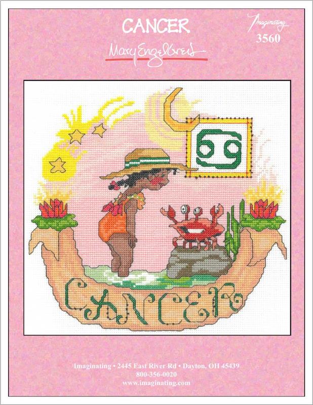 Cancer Counted Cross Stitch Kit - Image 2