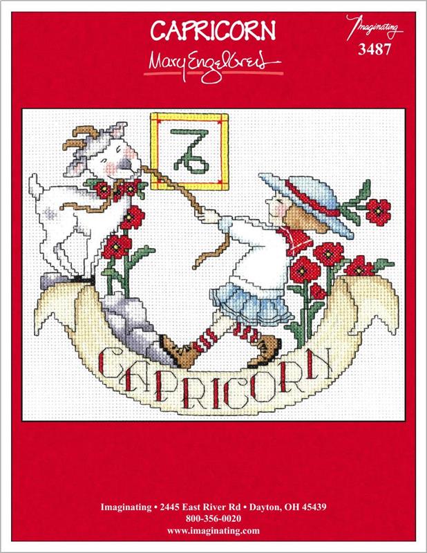 Capricorn Counted Cross Stitch Kit - Image 2