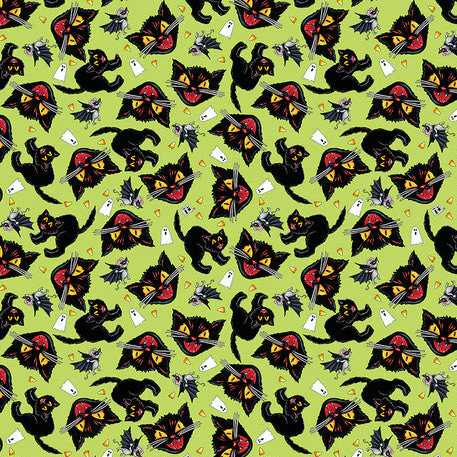 Cat and Mouse Fabric