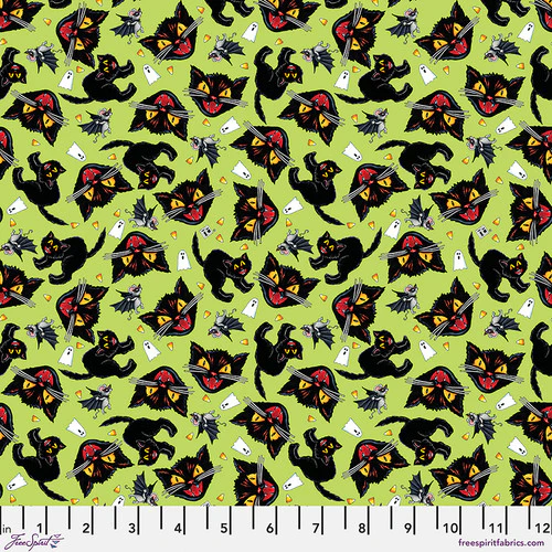 Cat and Mouse Fabric - Image 2