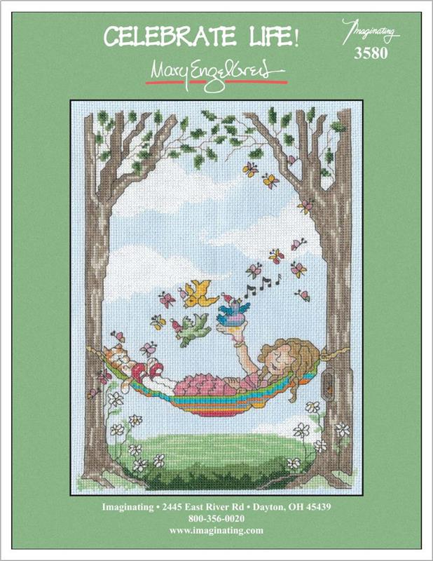 Celebrate Life Counted Cross Stitch Kit - Image 2