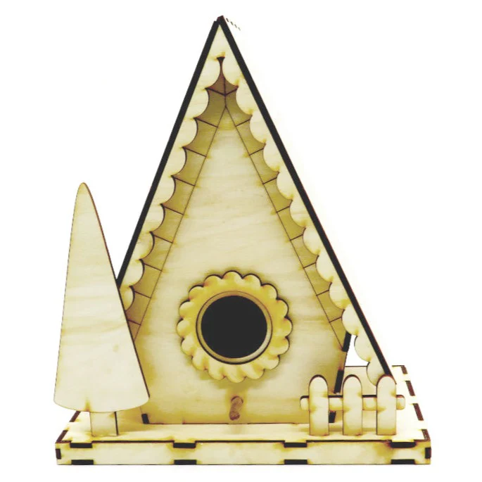 Chalet Birdhouse Building Kit - Image 2