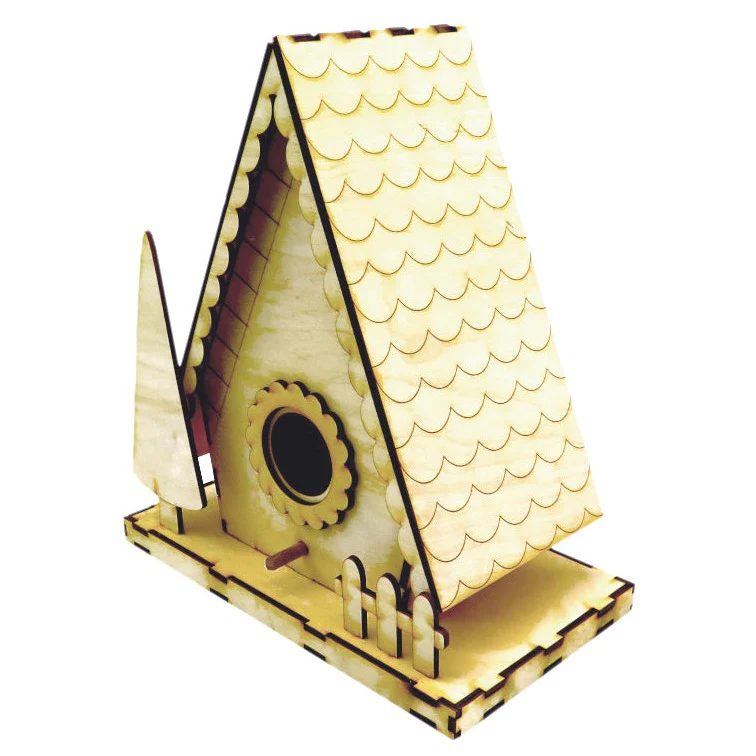 Chalet Birdhouse Building Kit - Image 3