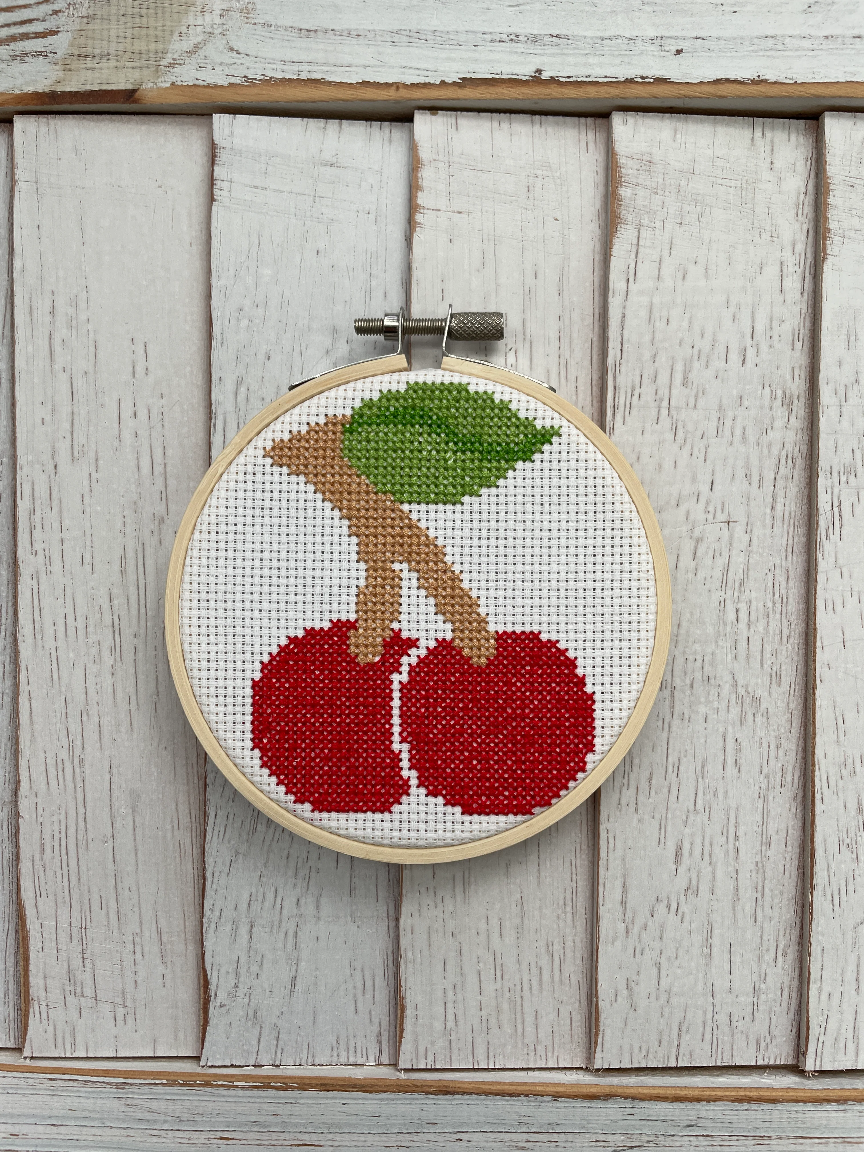 Cherries Counted Cross Stitch Kit - Image 3