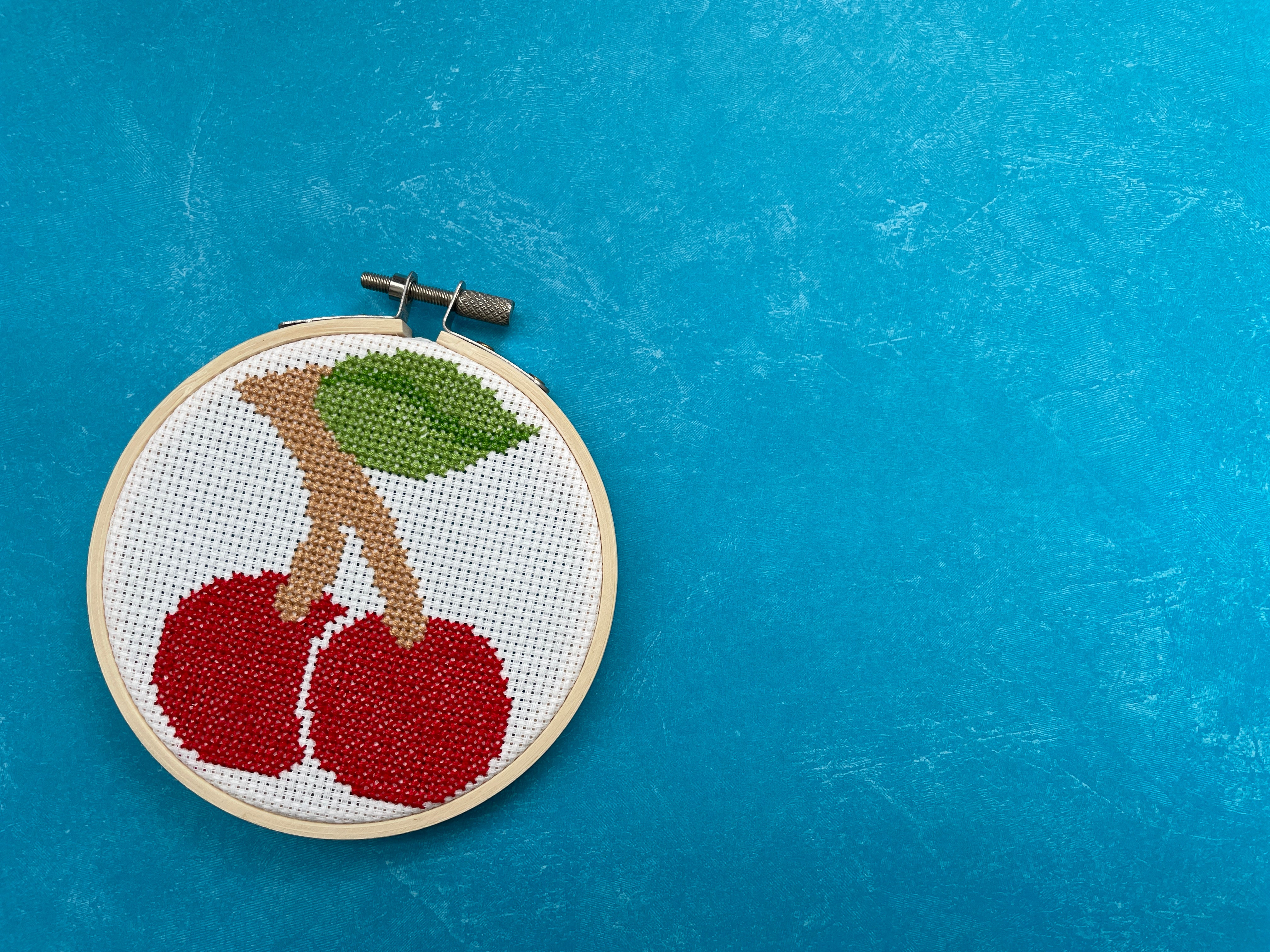 Cherries Counted Cross Stitch Leaflet - Image 3