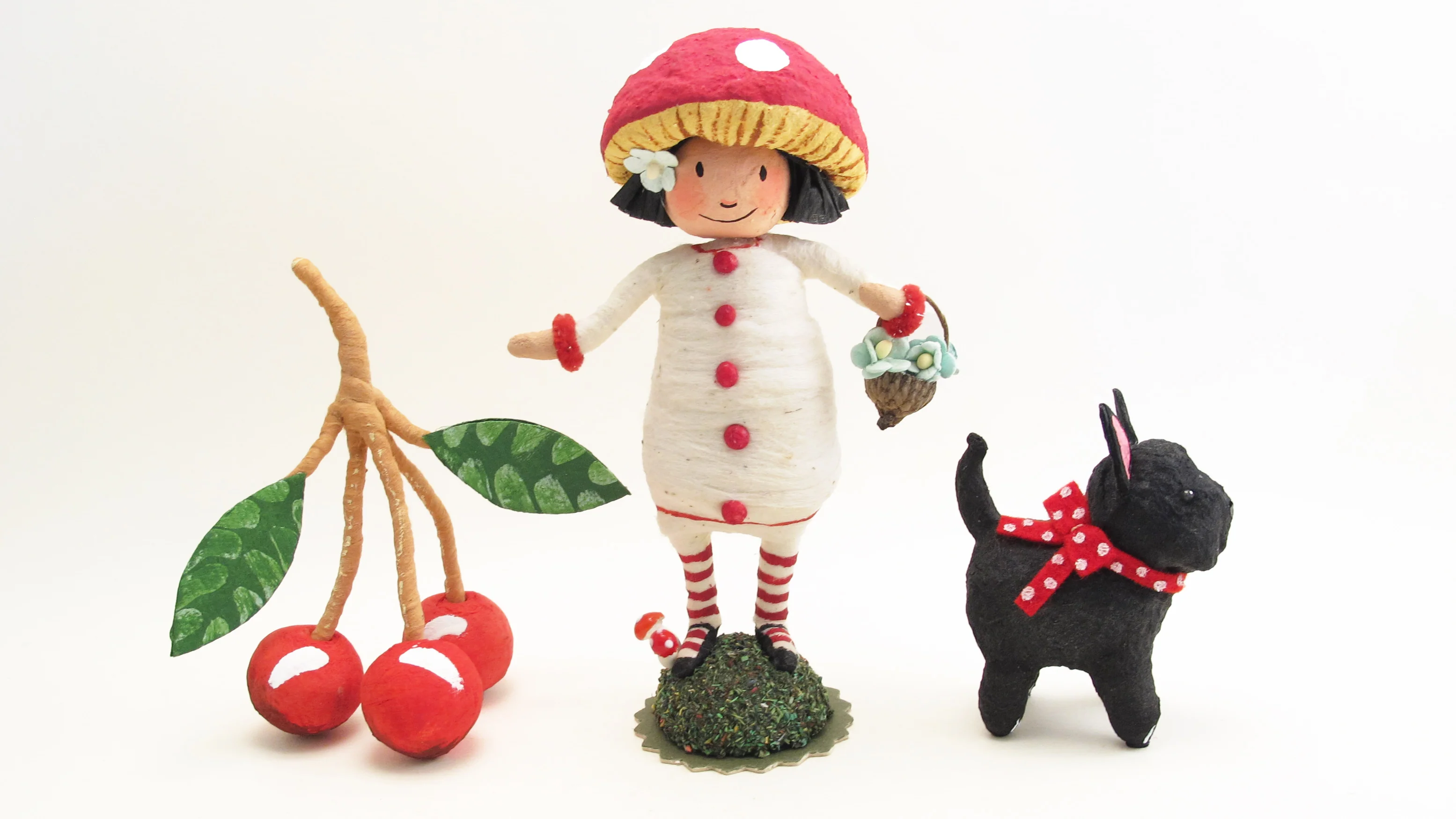 Cherries Figurine - Image 3