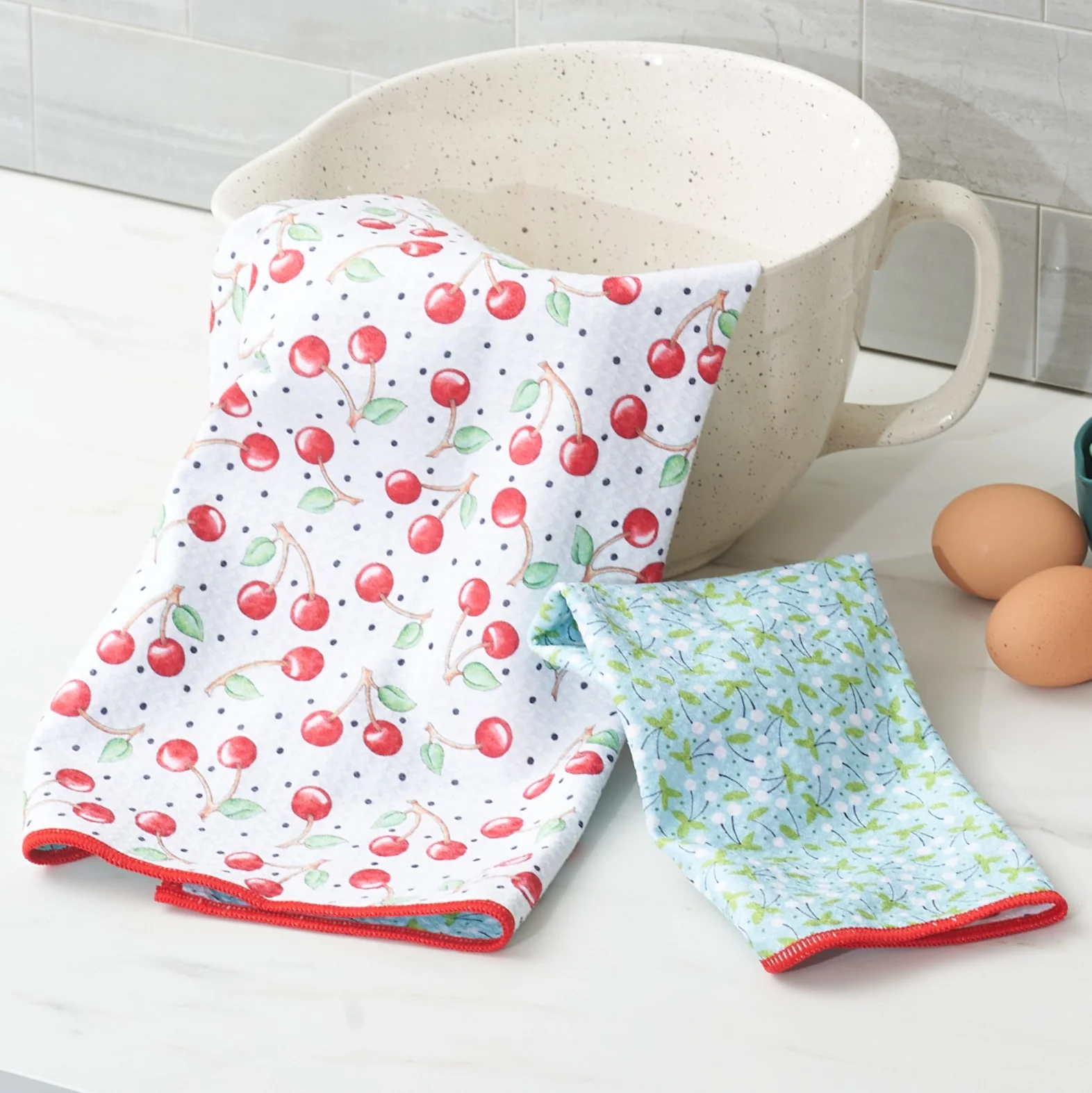 Cherry Harvest Double Duty Towels - Image 5