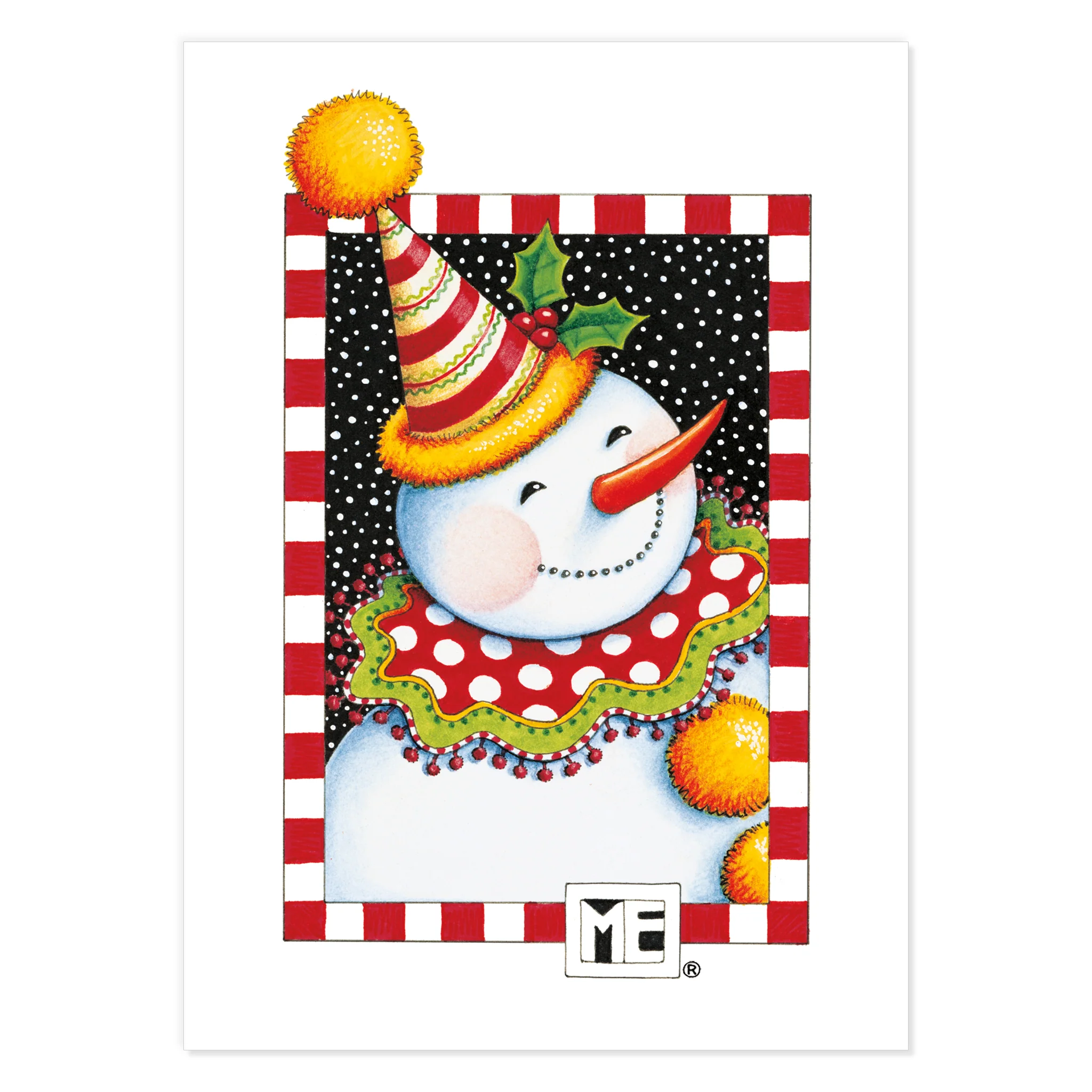 Christmas Snowpeople Postcards - Image 6