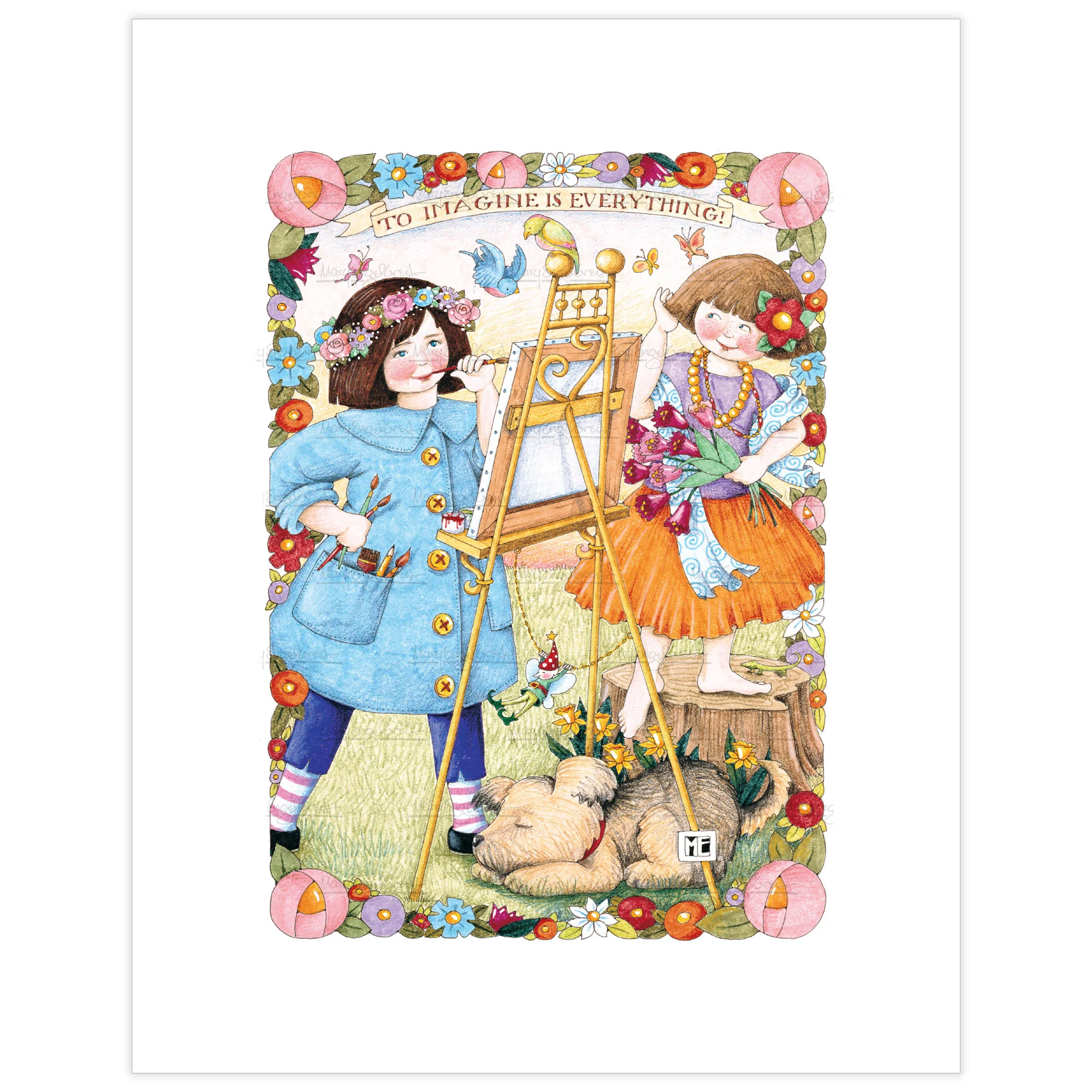 To Imagine is Everything Fine Art Print
