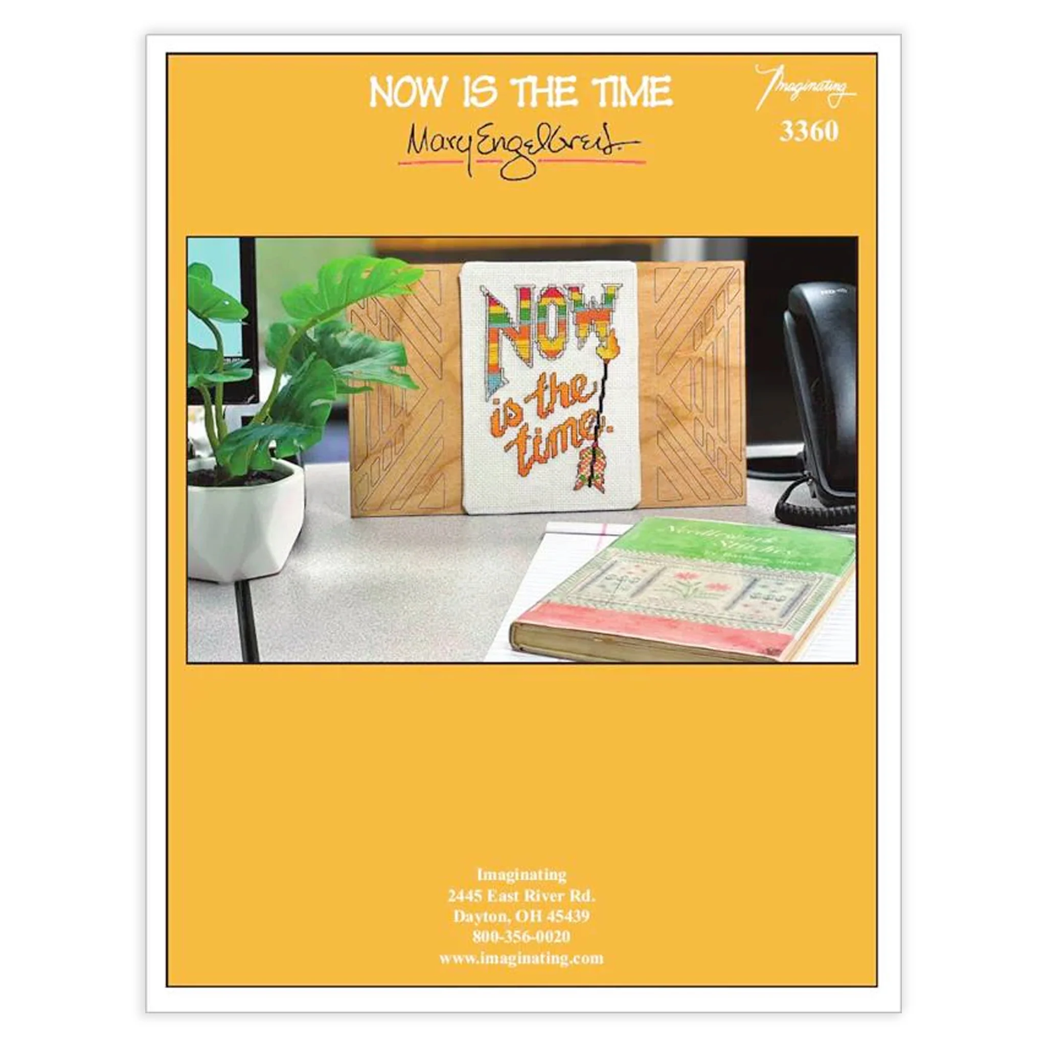 Now Time Counted Cross Stitch Kit - Image 2