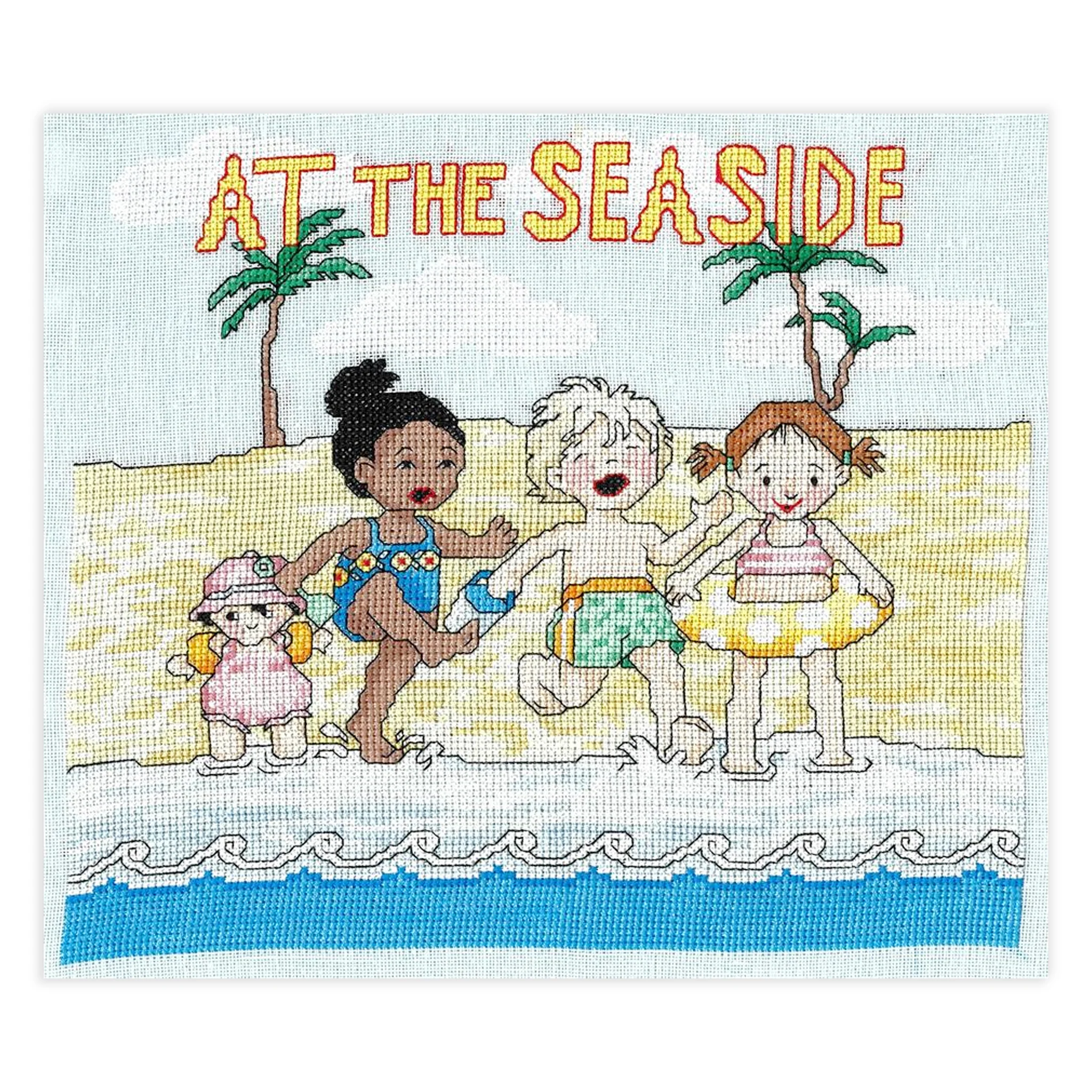 Seaside Splash Counted Cross Stitch Kit