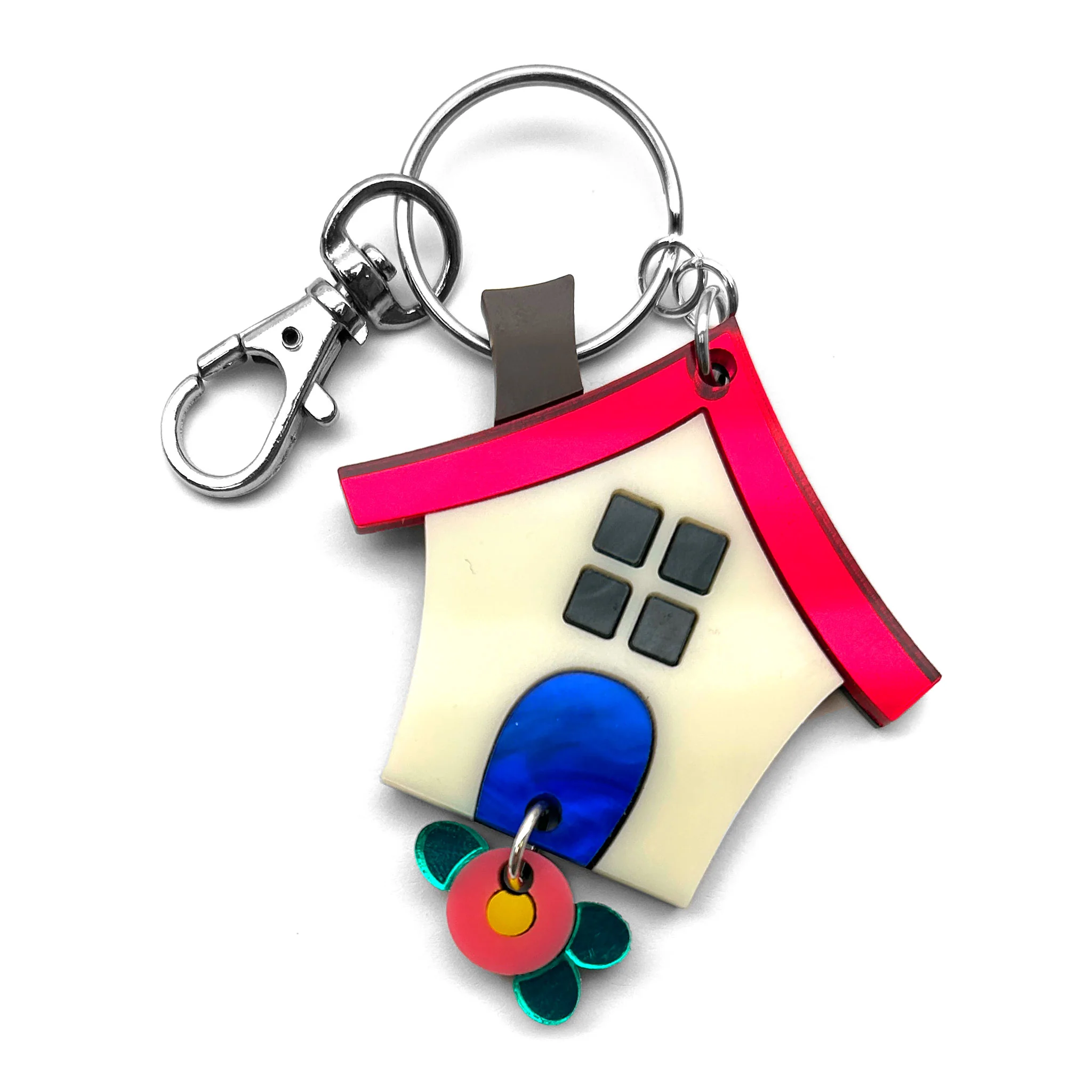 Cottage with Flower Bag Charm
