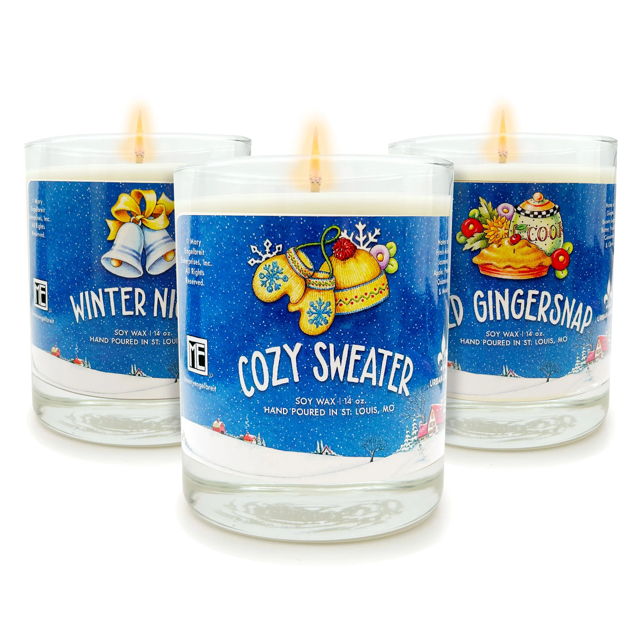 Cozy Sweater Candle - Image 2