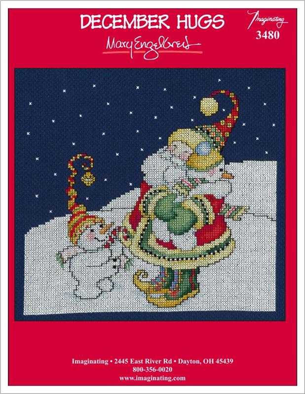 December Hugs Counted Cross Stitch Kit - Image 2