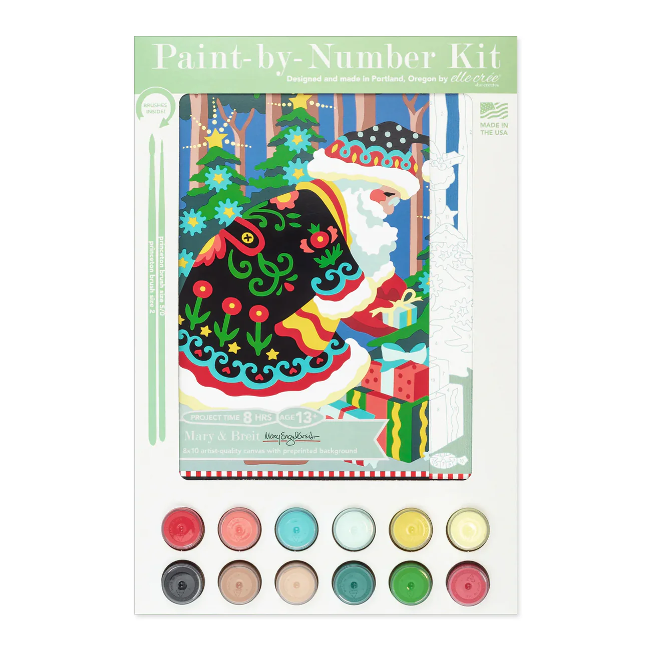 Deck the Halls Paint-by-Number Kit Bundle - Image 4
