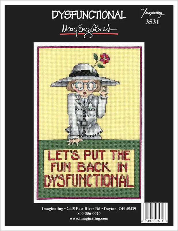 Dysfunctional Counted Cross Stitch Leaflet - Image 2