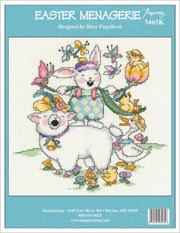 Easter Menagerie Counted Cross Stitch Leaflet - Image 2