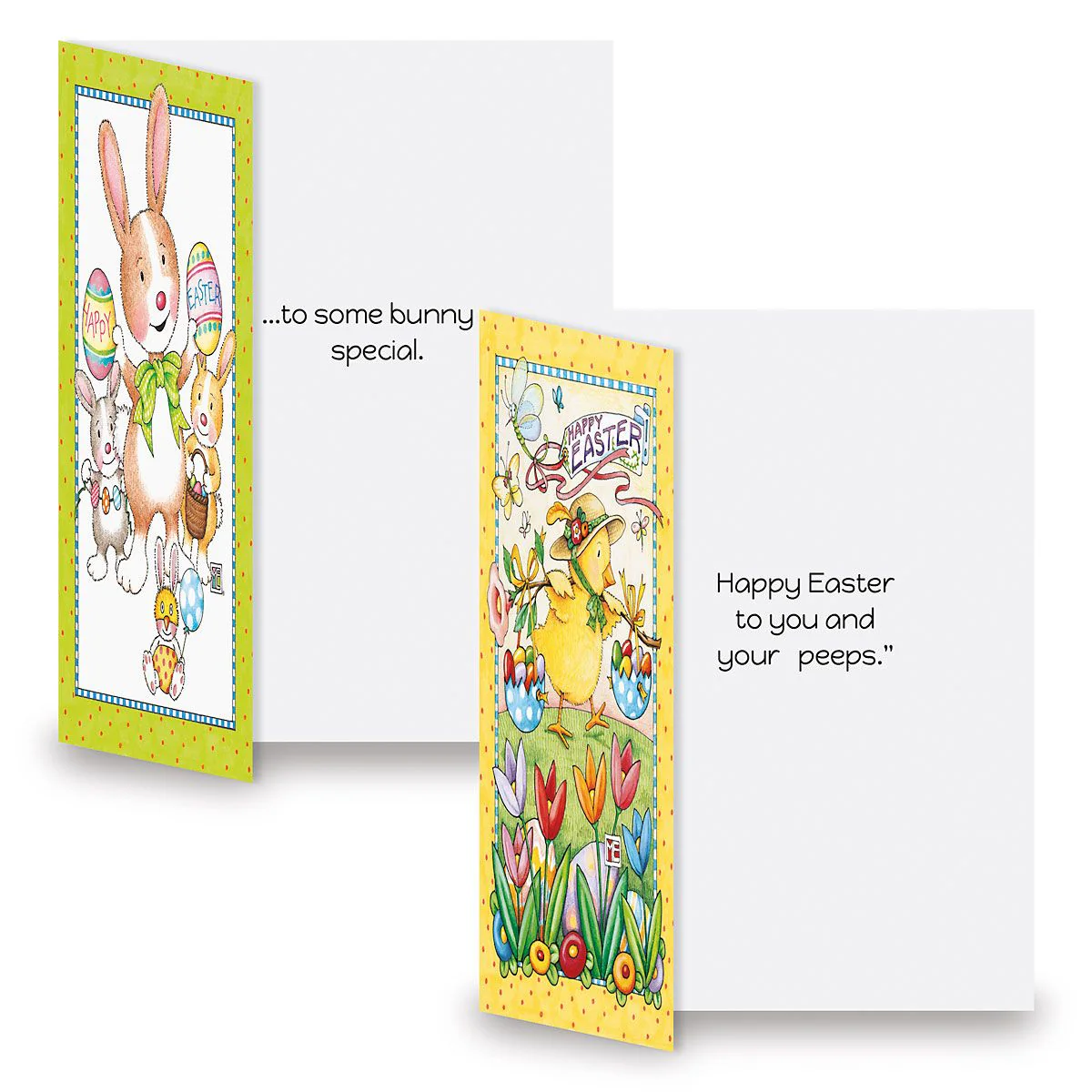 Easter Pastel Border Greeting Card Bundle - Image 3