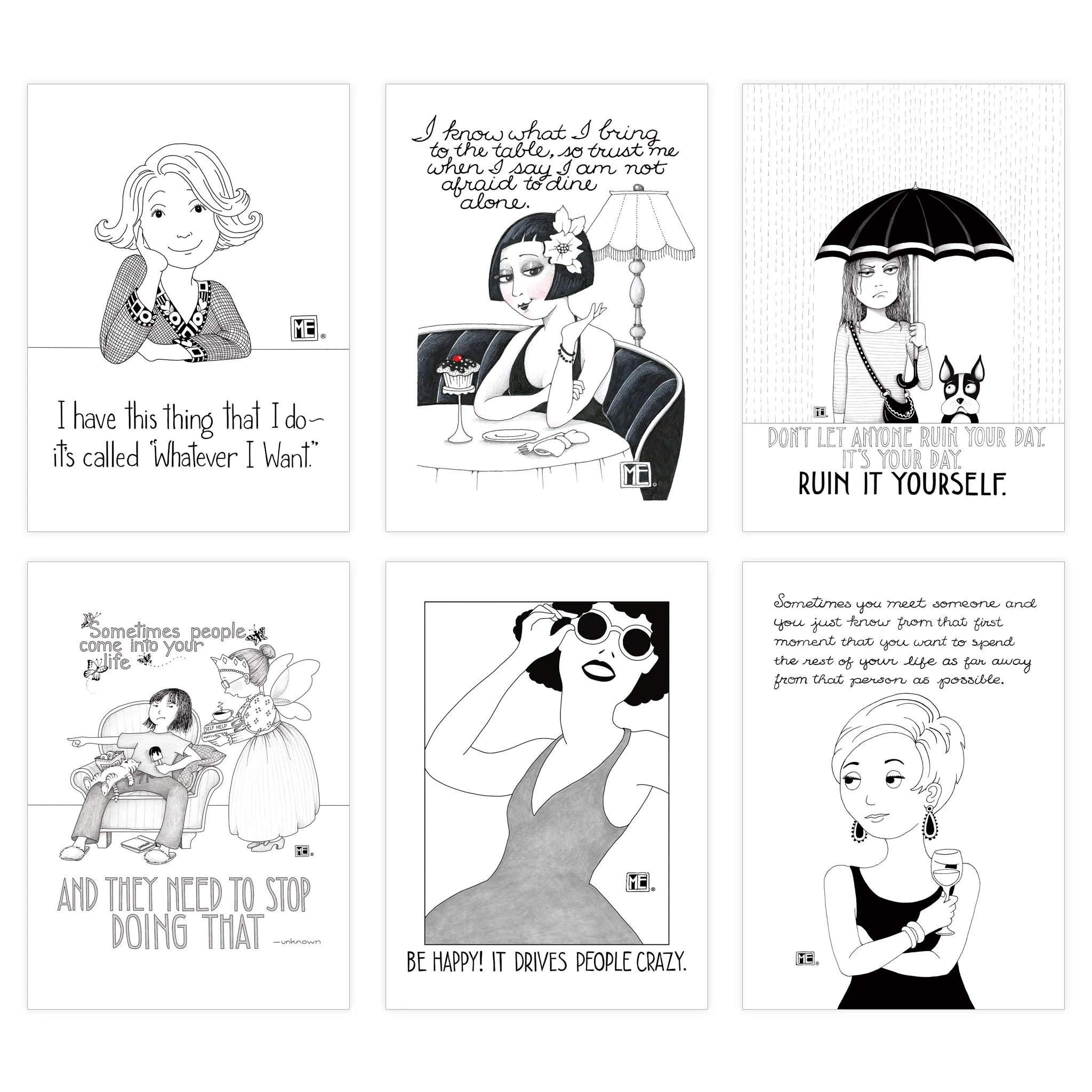 The Divorcee Postcards