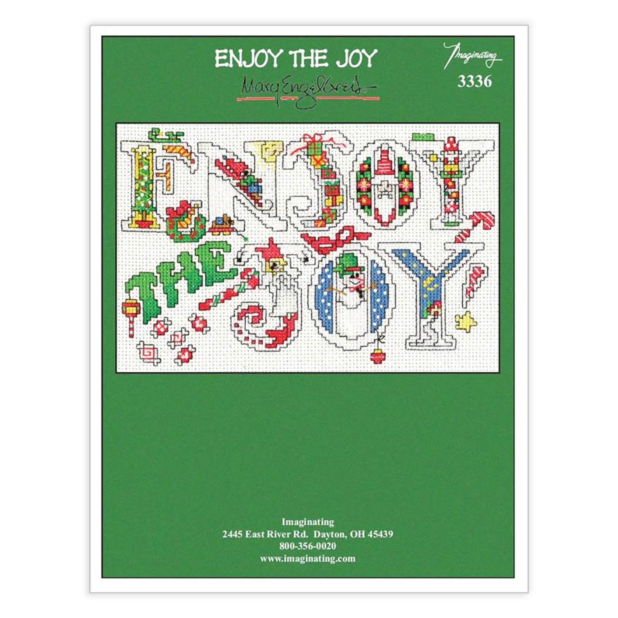 Enjoy the Joy Counted Cross Stitch Kit - Image 2