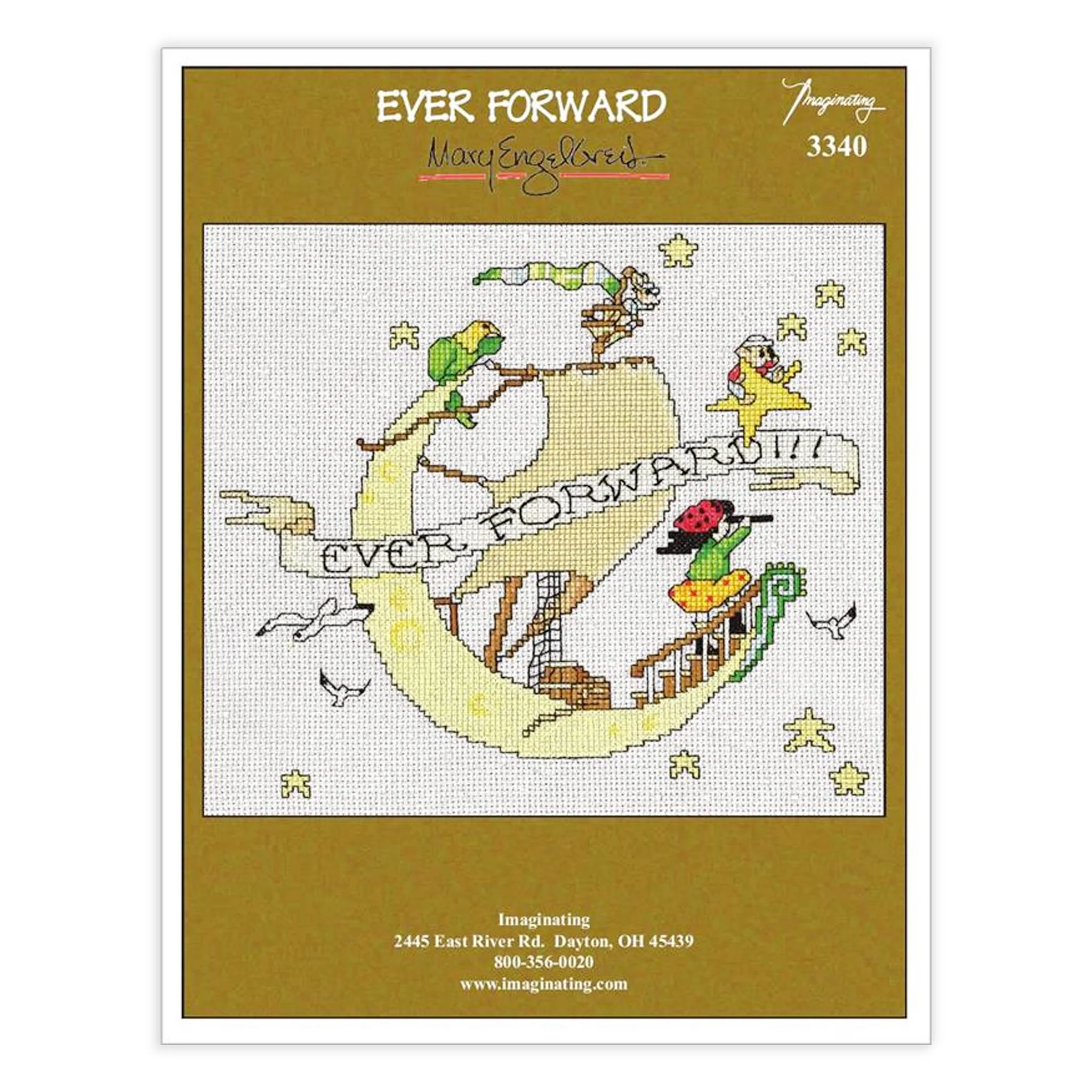 Ever Forward Counted Cross Stitch Leaflet - Image 2