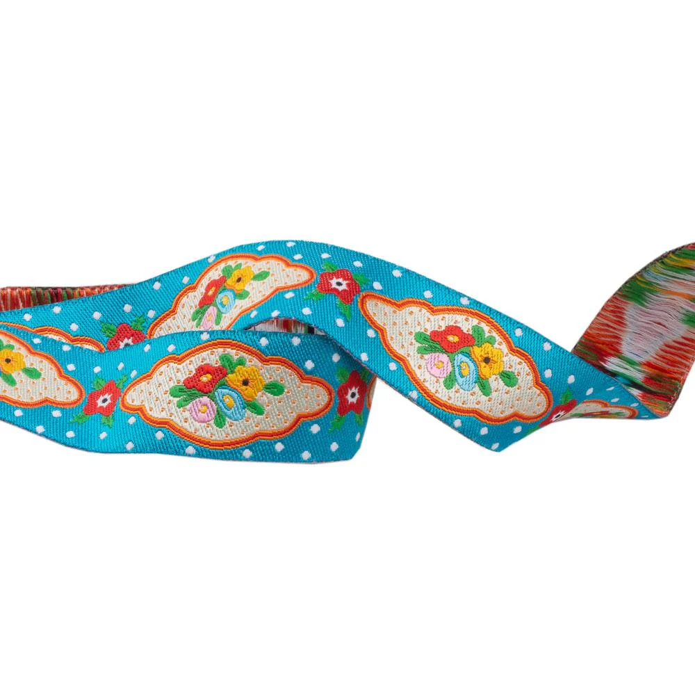 Flower Medallion Ribbon - Image 3
