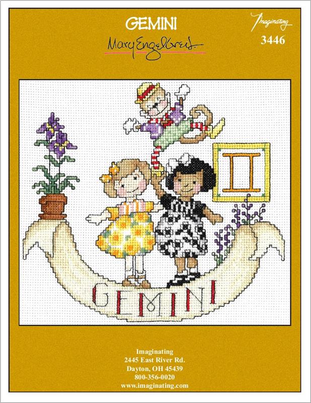 Gemini Counted Cross Stitch Kit - Image 2