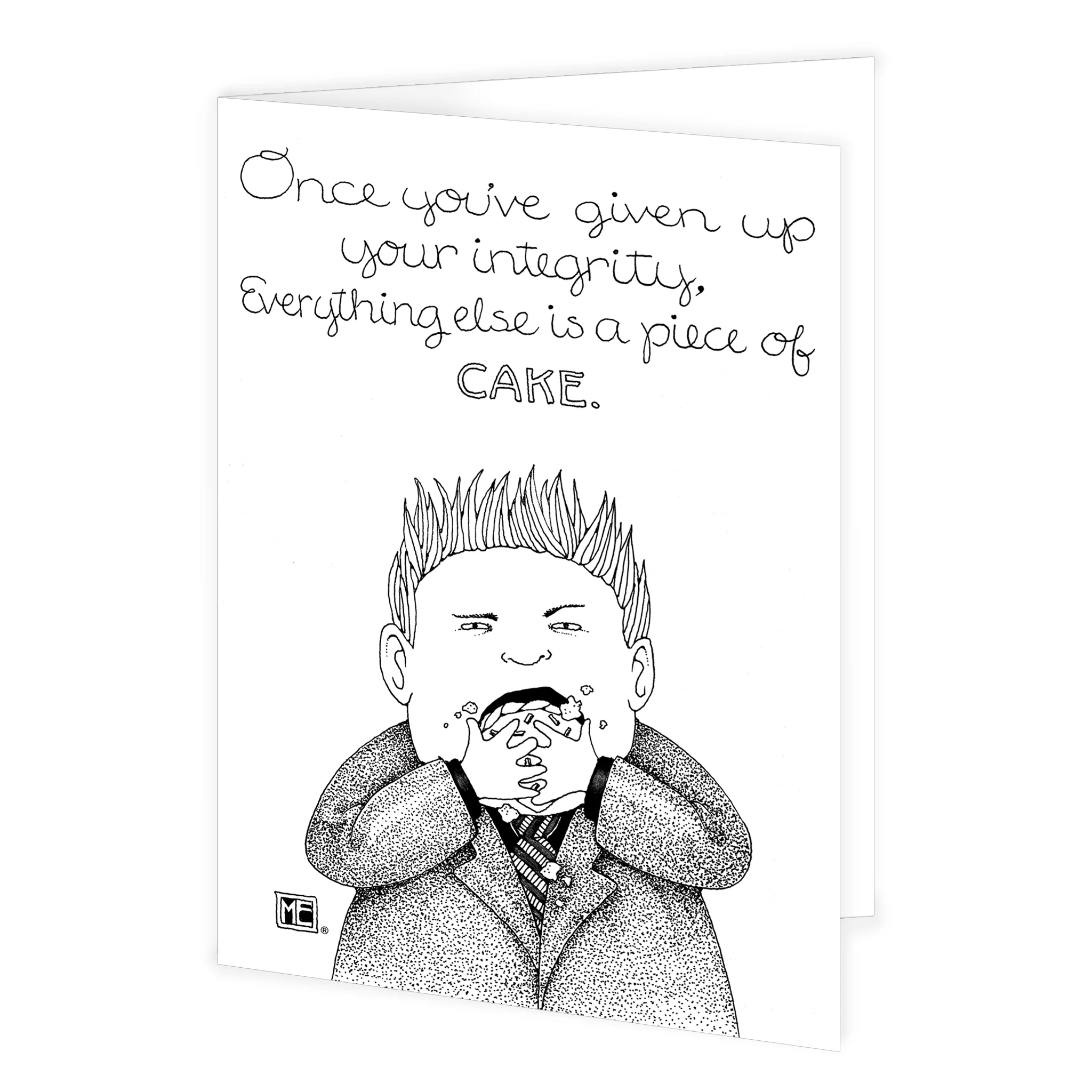 Given Up Integrity Engeldark Card