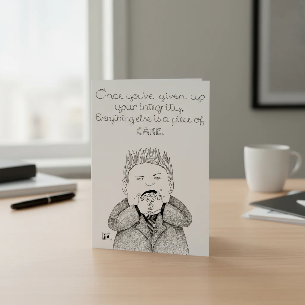 Given Up Integrity Engeldark Card - Image 3