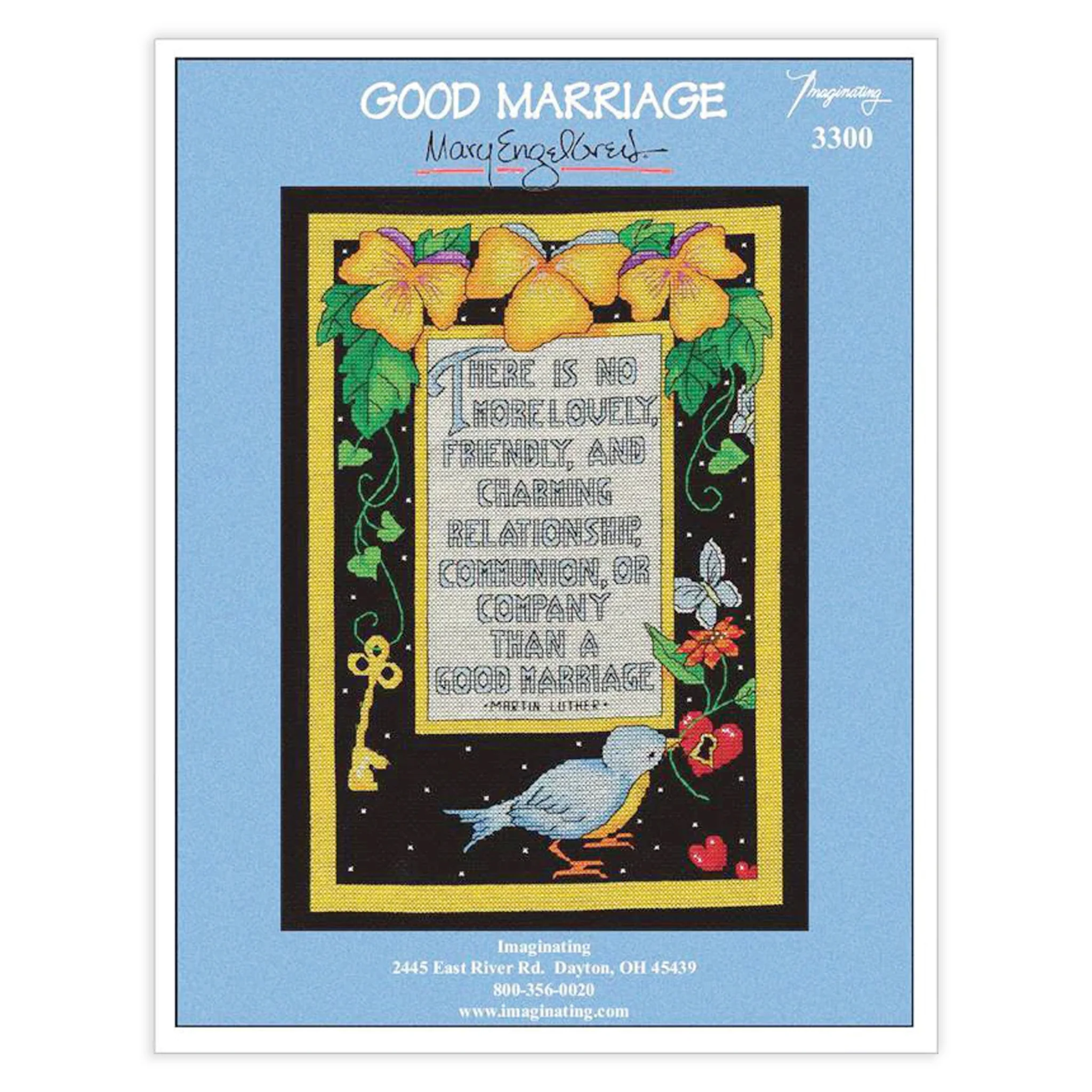 Good Marriage Counted Cross Stitch Leaflet - Image 2